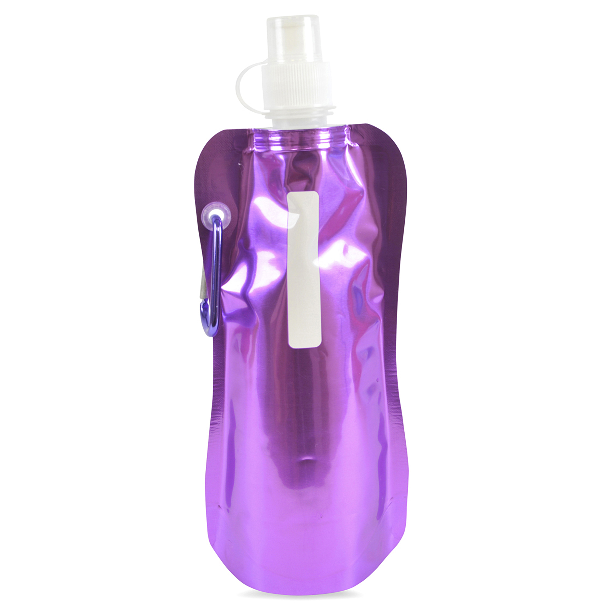 Picture of Fold Up 400ml Metallic Bottle