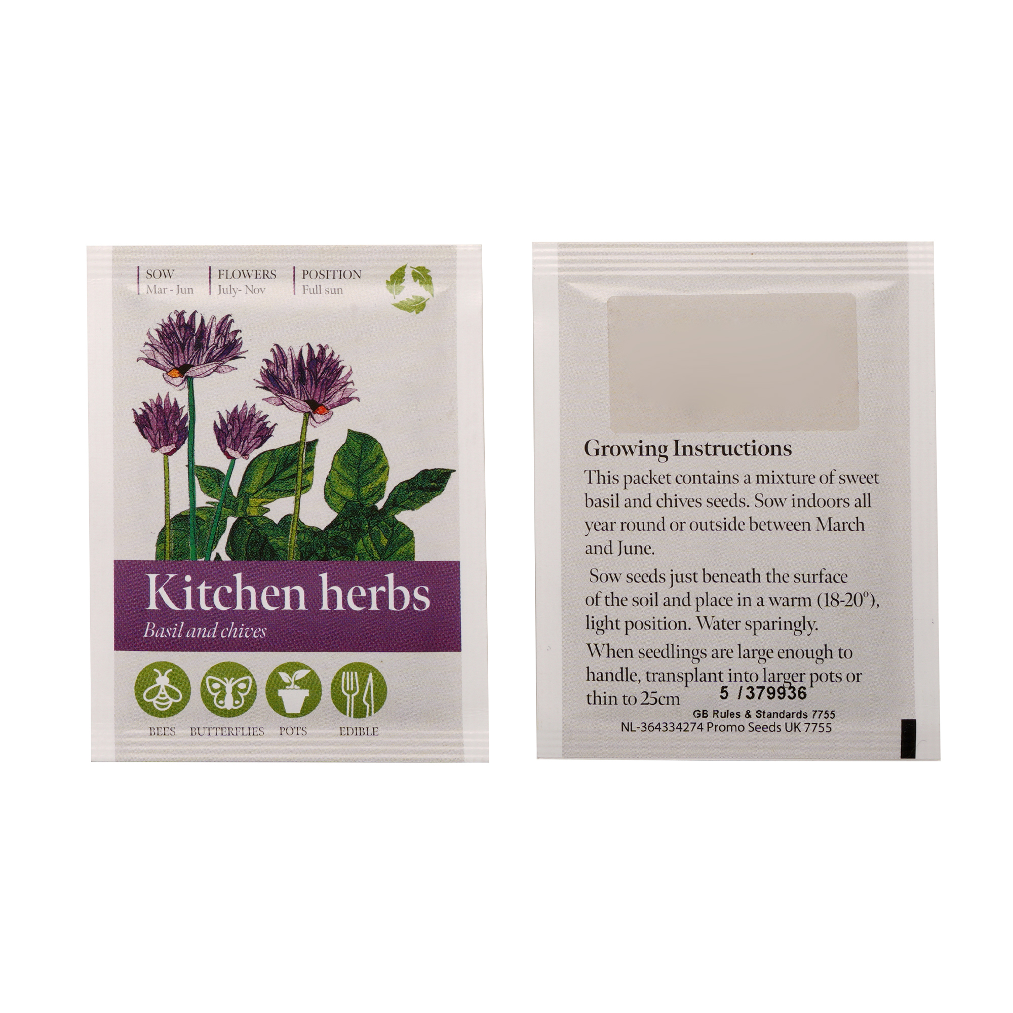 Picture of Standard Seed Packet