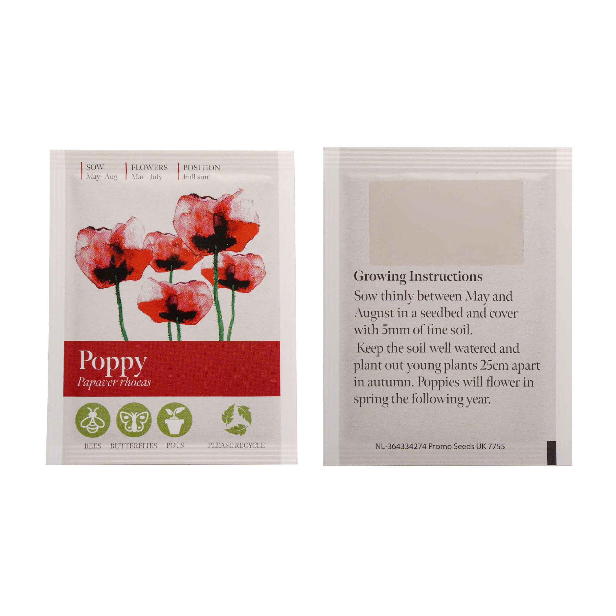 Picture of Standard Seed Packet
