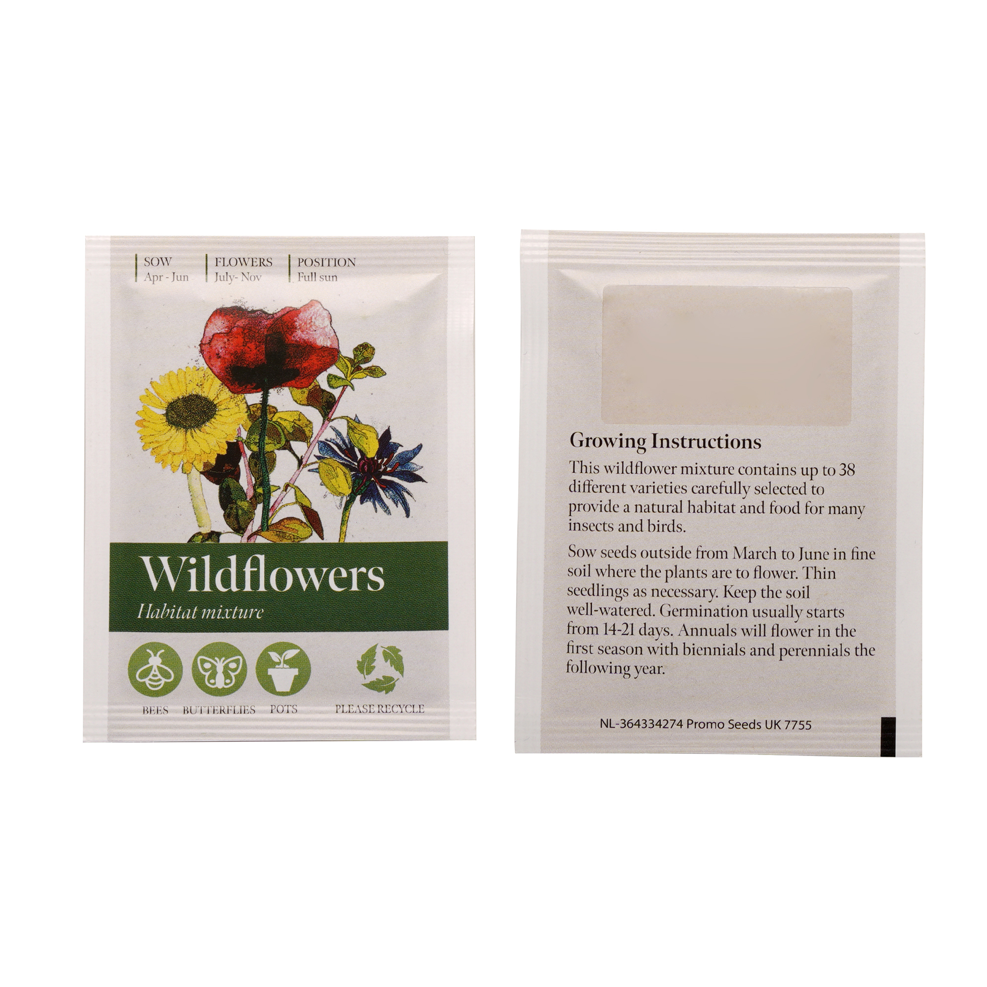 Picture of Standard Seed Packet