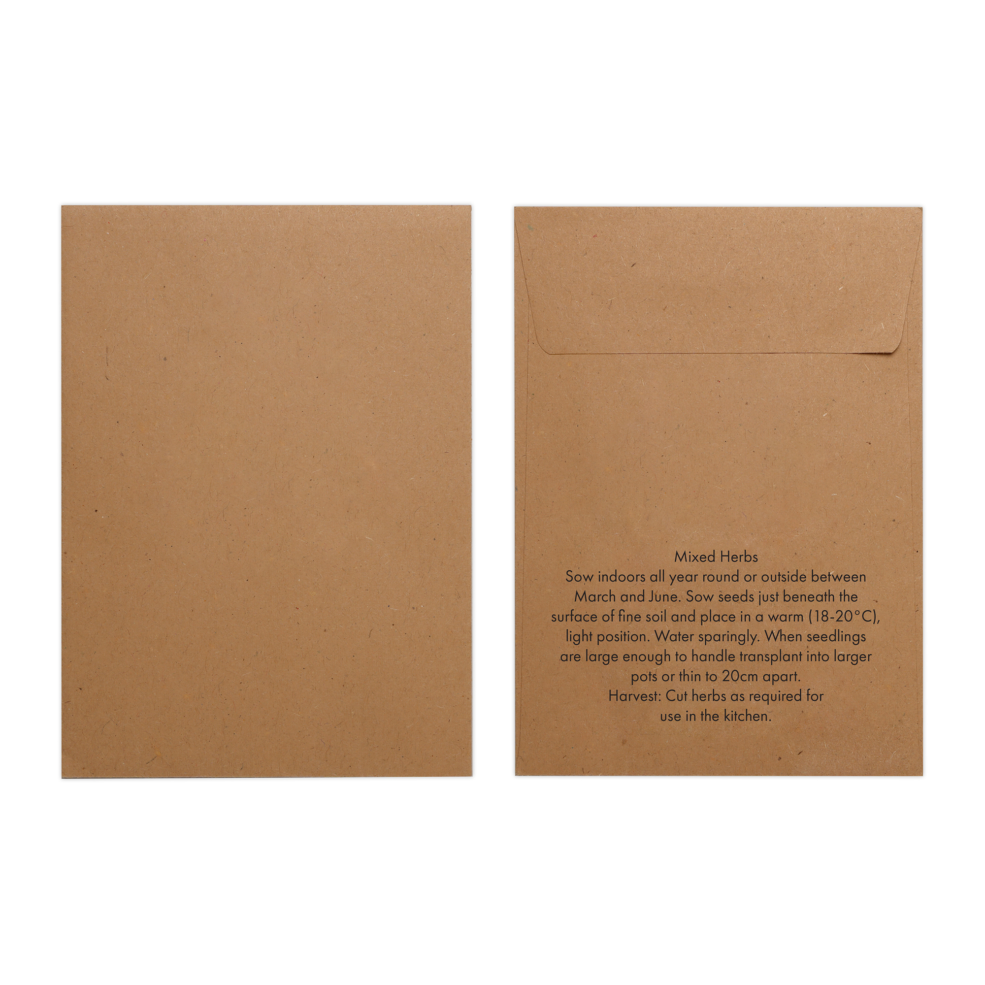Picture of Natural Kraft Paper Seed Envelope