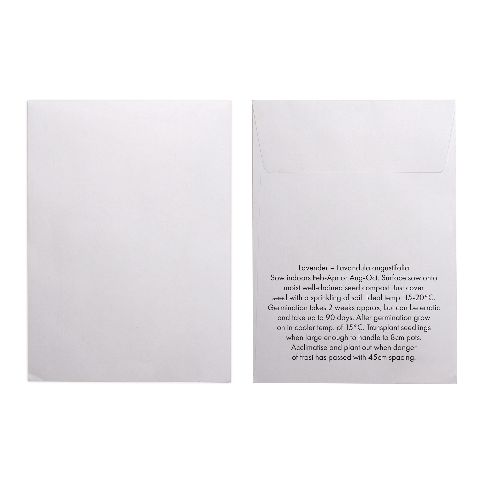 Picture of White Paper Seed Envelope