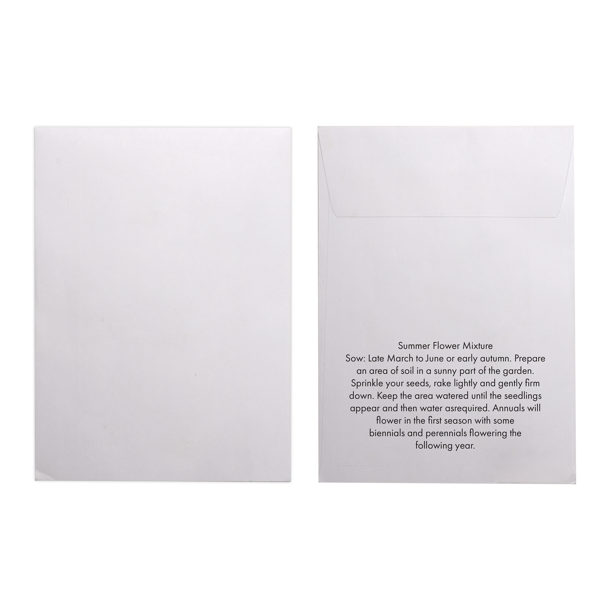 Picture of White Paper Seed Envelope