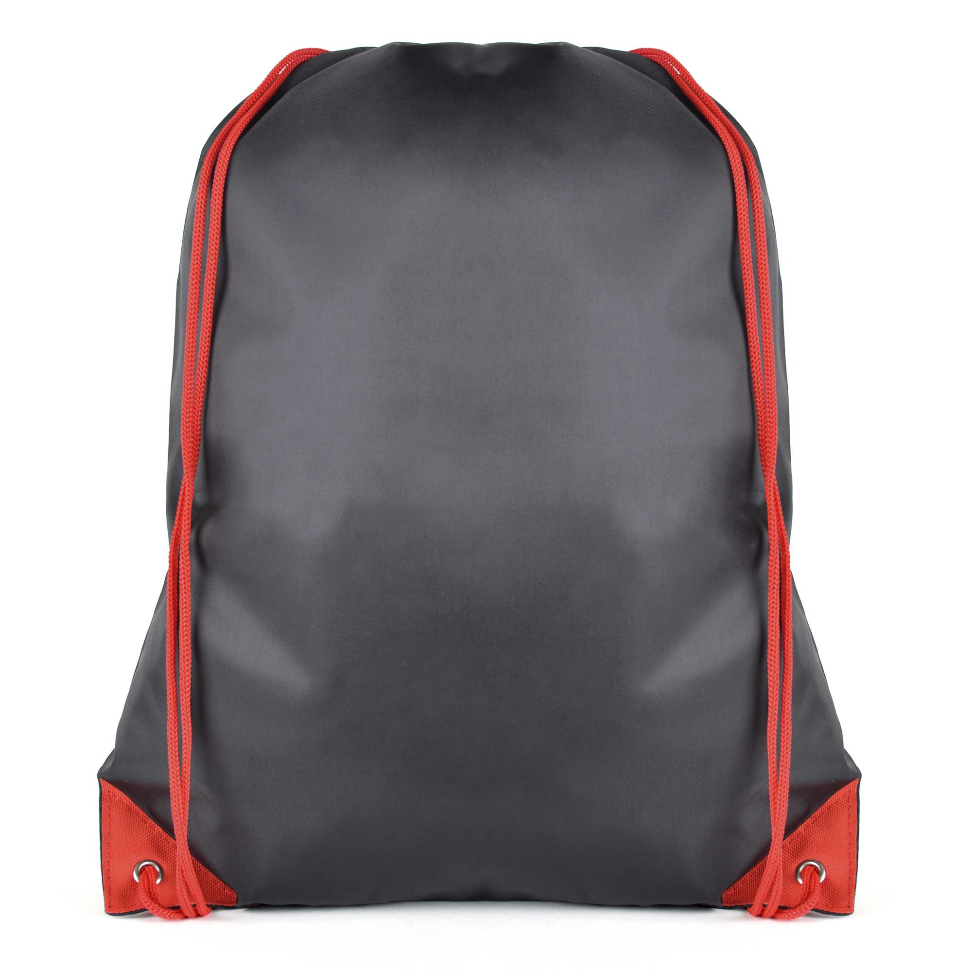 Picture of Black Coloured Trim Pegasus Drawstring Bag