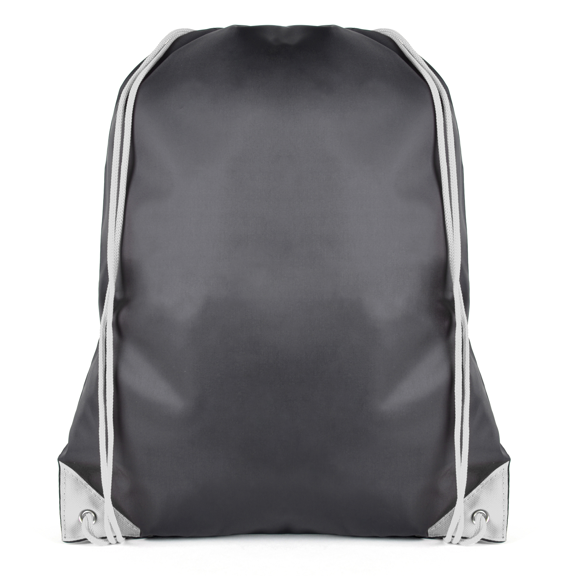 Picture of Black Coloured Trim Pegasus Drawstring Bag
