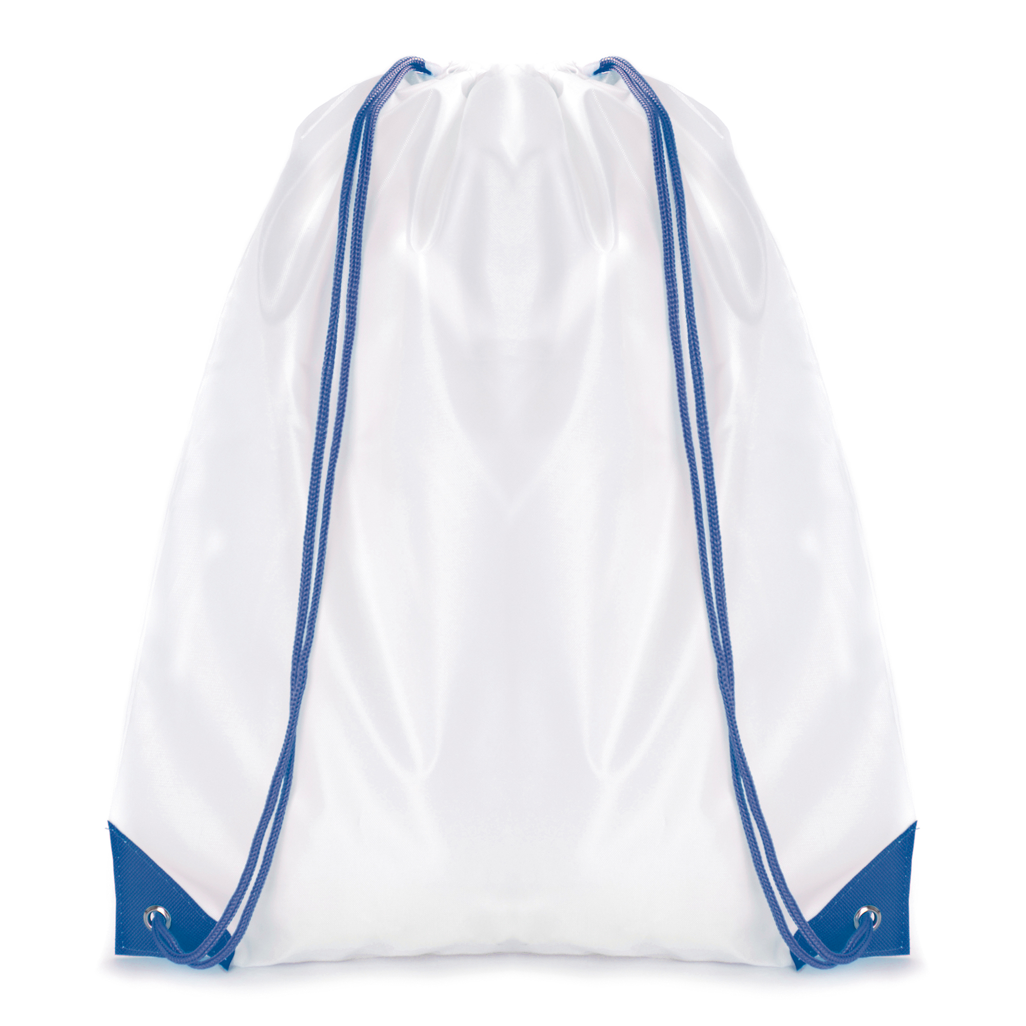 Picture of White Coloured Trim Pegasus Drawstring Bag