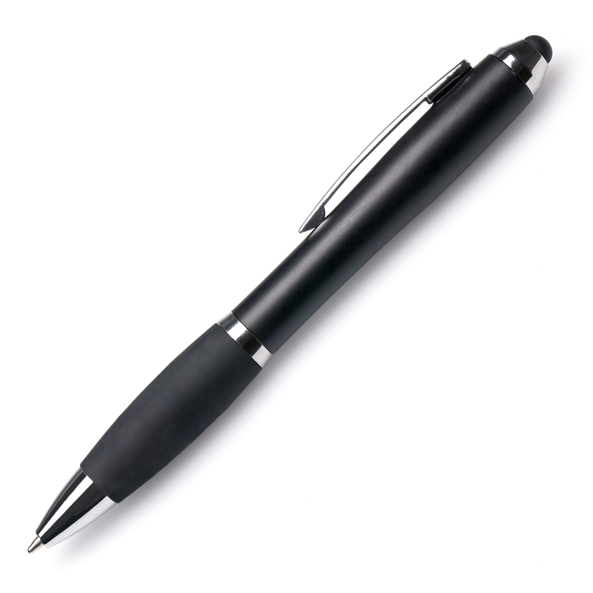 Picture of Shanghai Soft Stylus Ball Pen (black barrel)