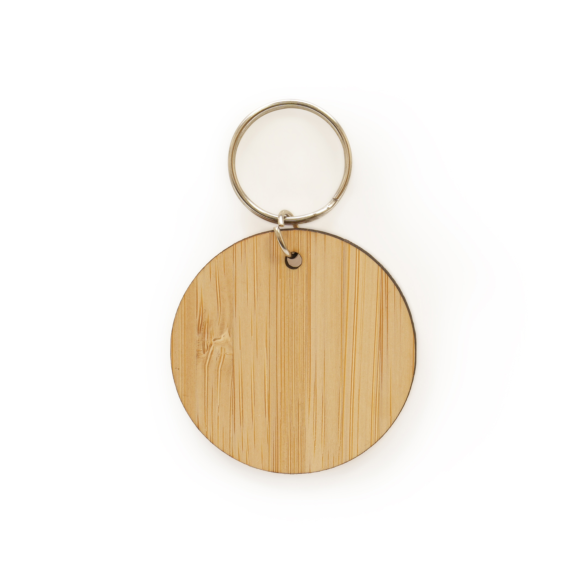 Picture of Circular Bamboo Keyring