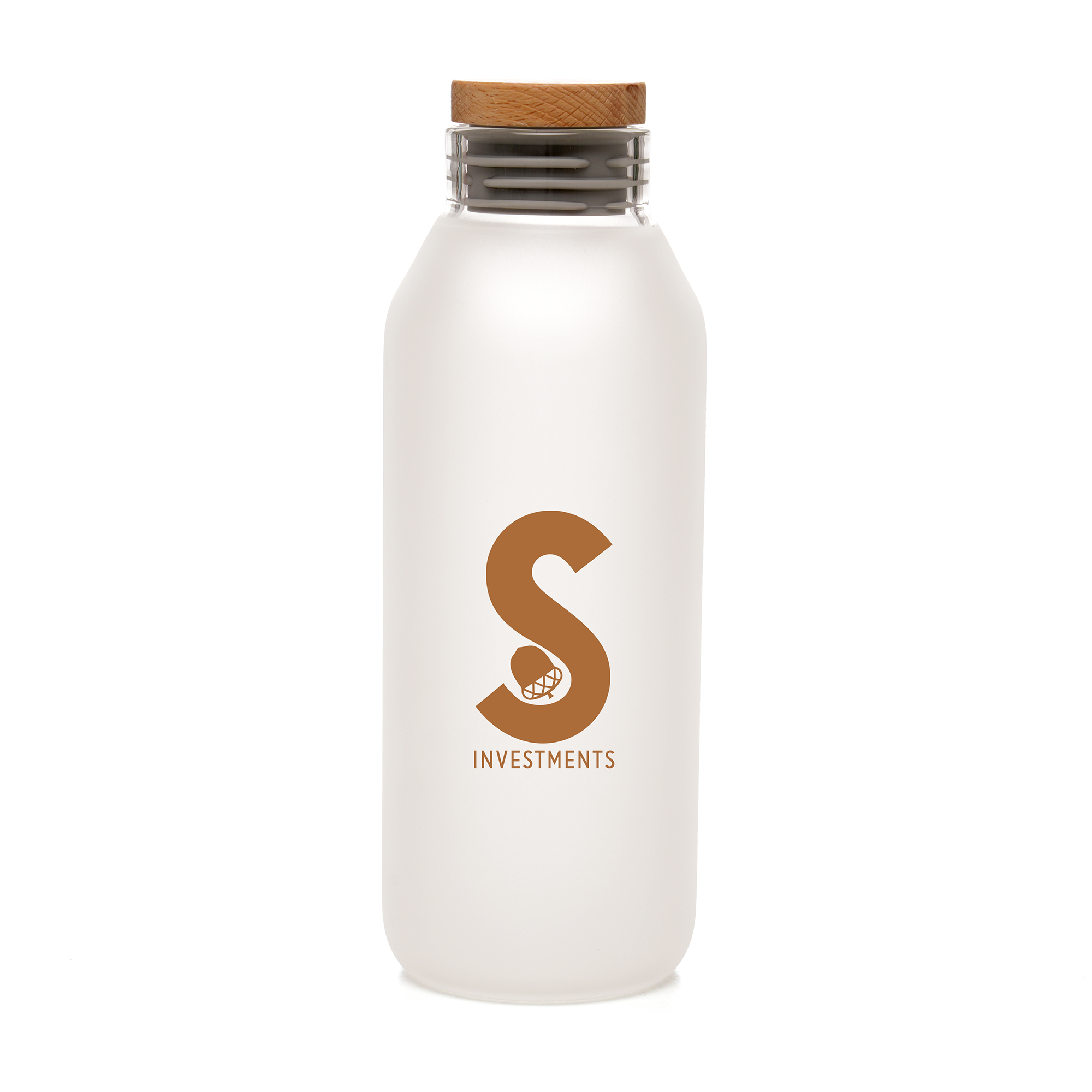 Picture of Soren 570ml Translucent Glass Bottle