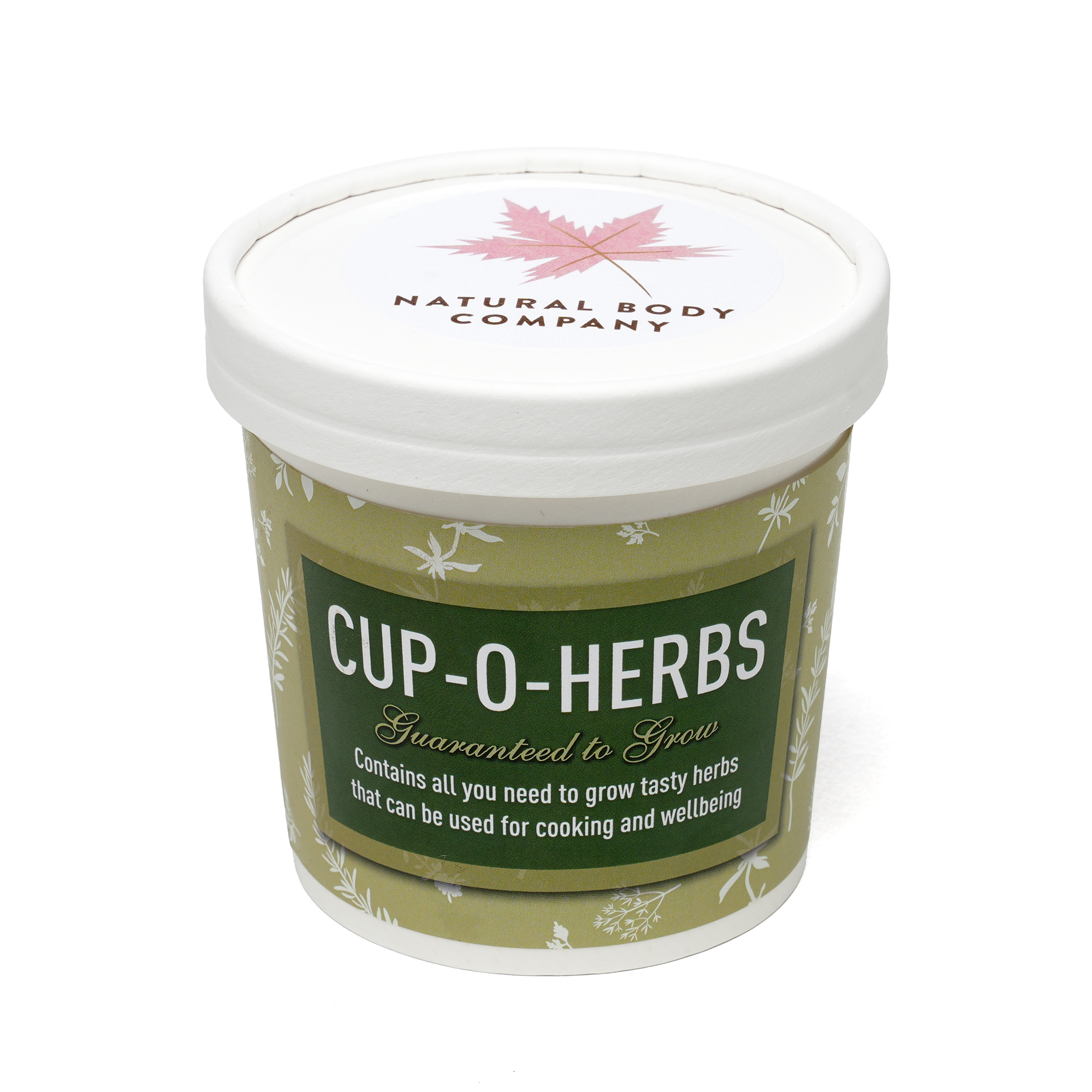Picture of White Cup-O-Herbs Grow Kit
