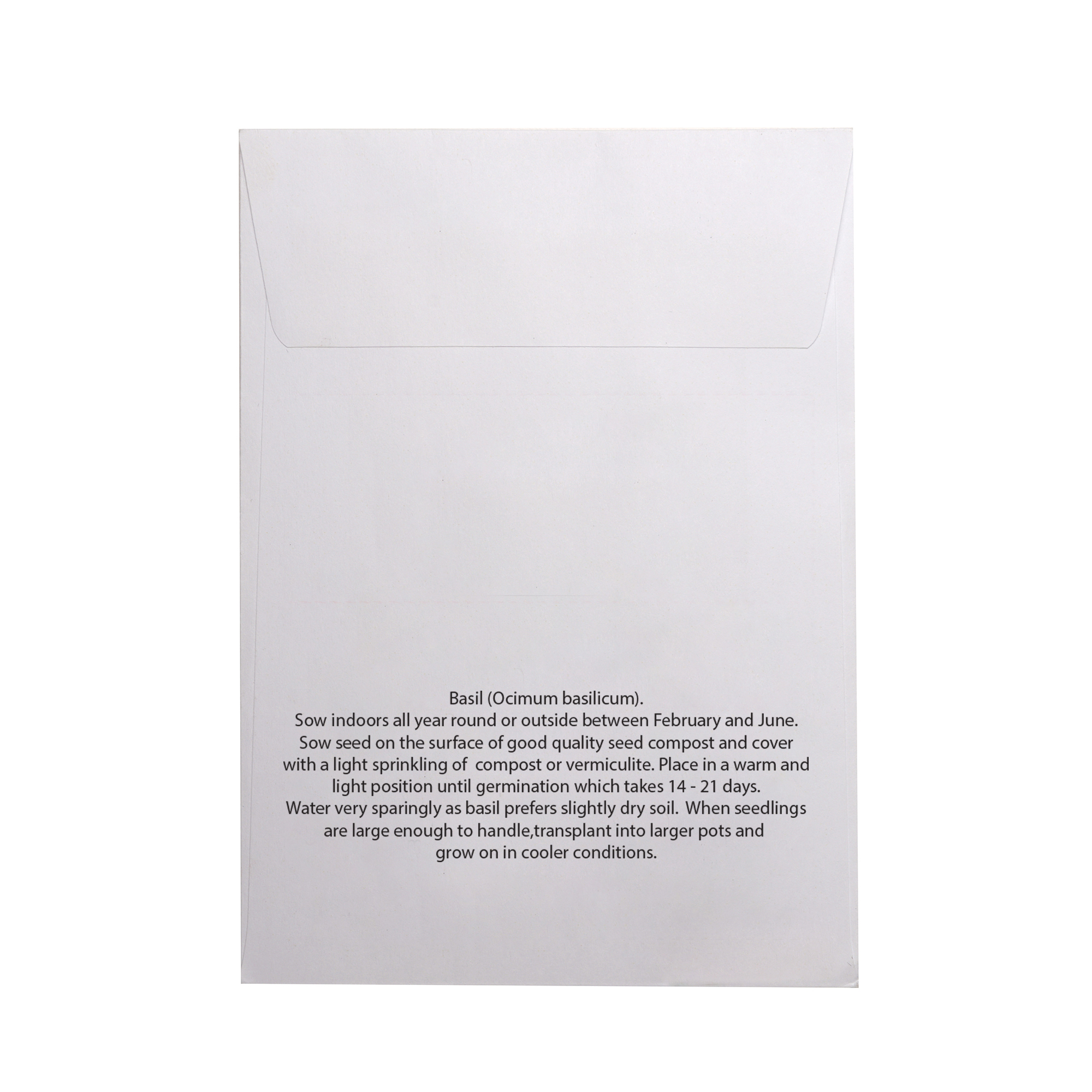Picture of White Paper Seed Envelope