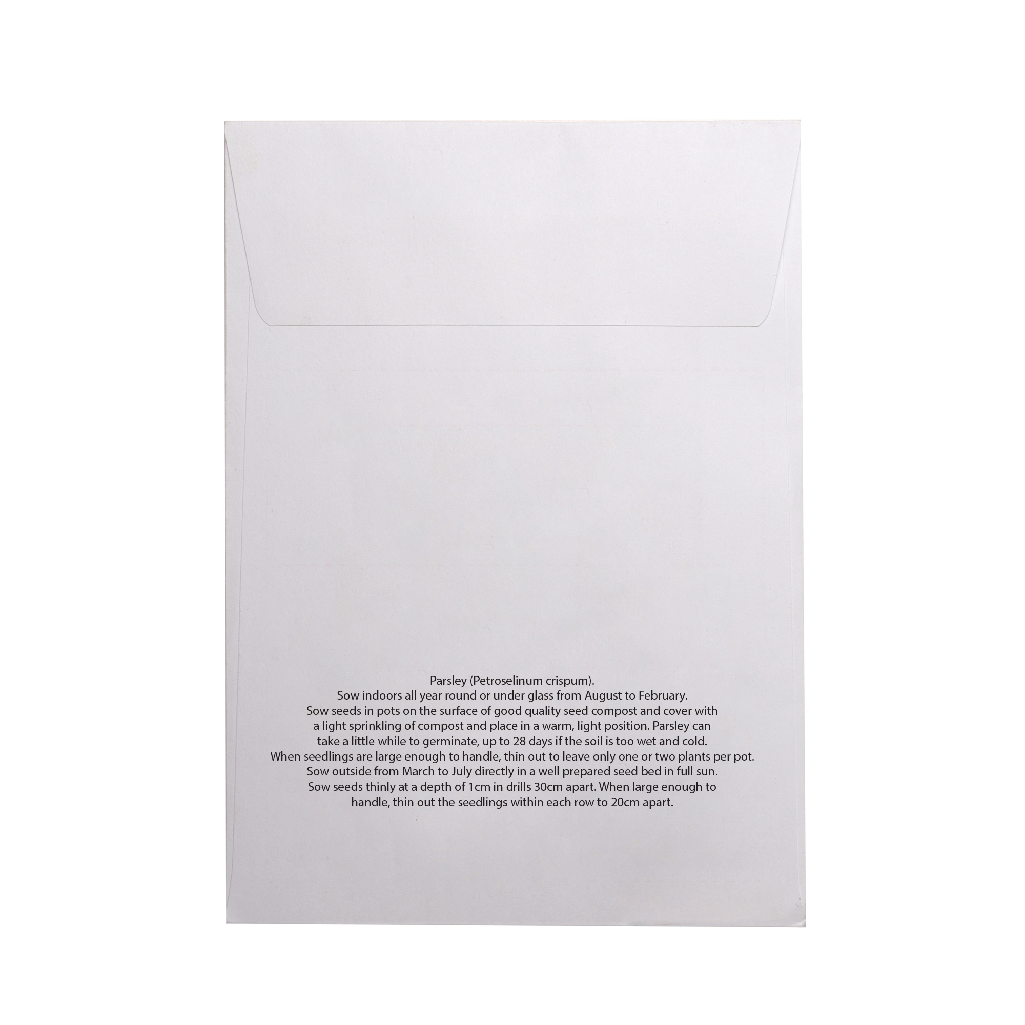 Picture of White Paper Seed Envelope