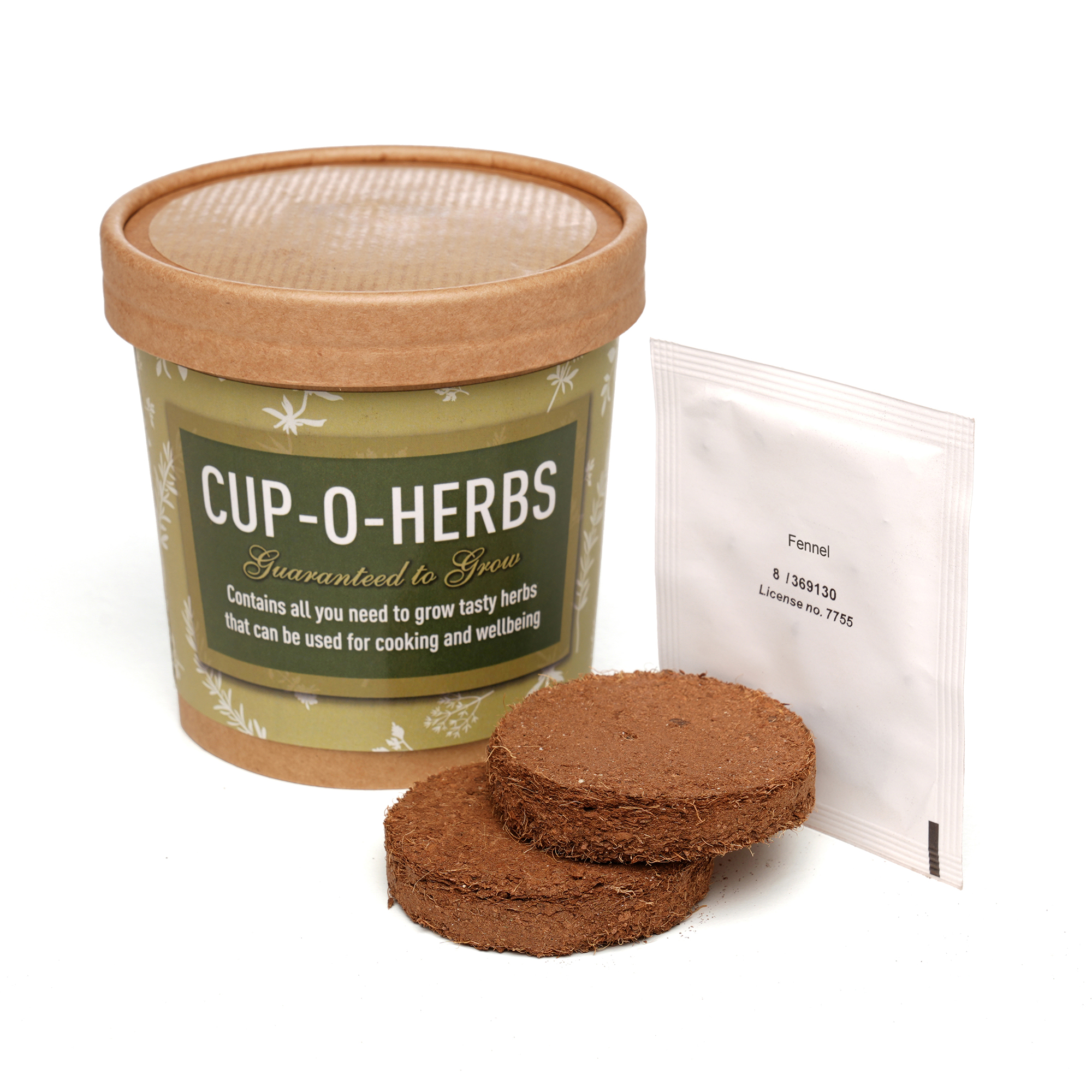Picture of Natural Cup-O-Herbs Grow Kit