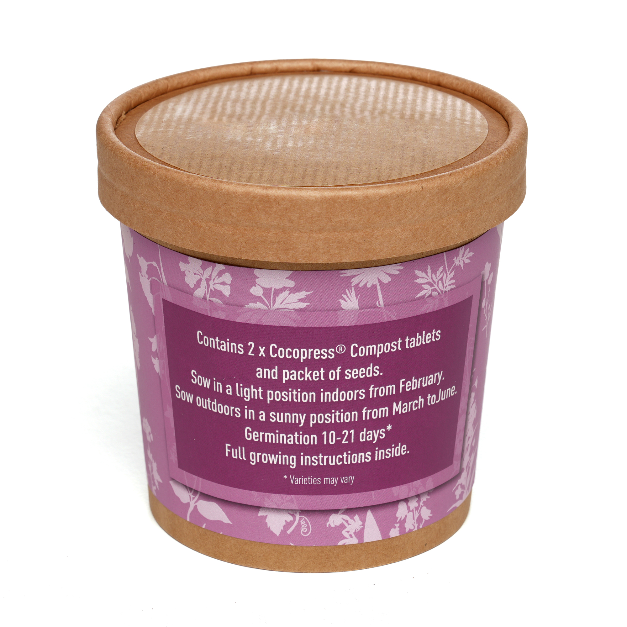 Picture of Natural Cup-O-Flowers Grow Kit