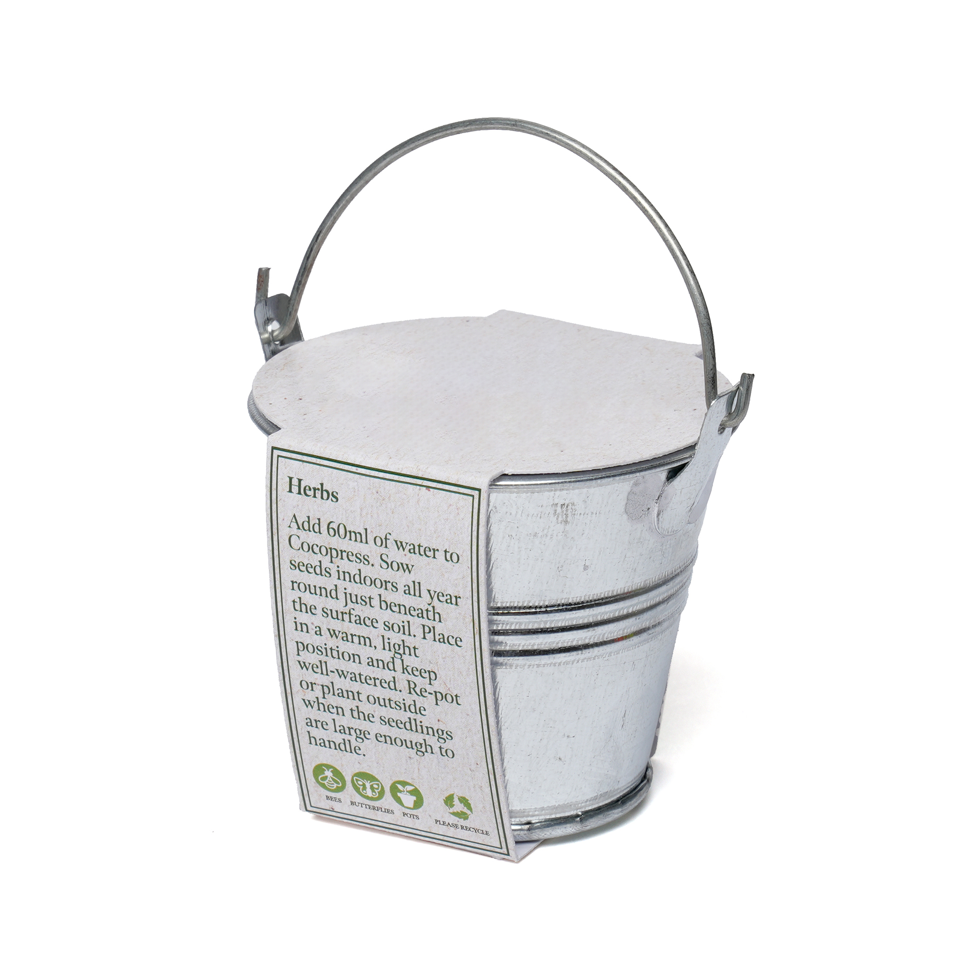 Picture of Silver Mini Bucket Grow Kit