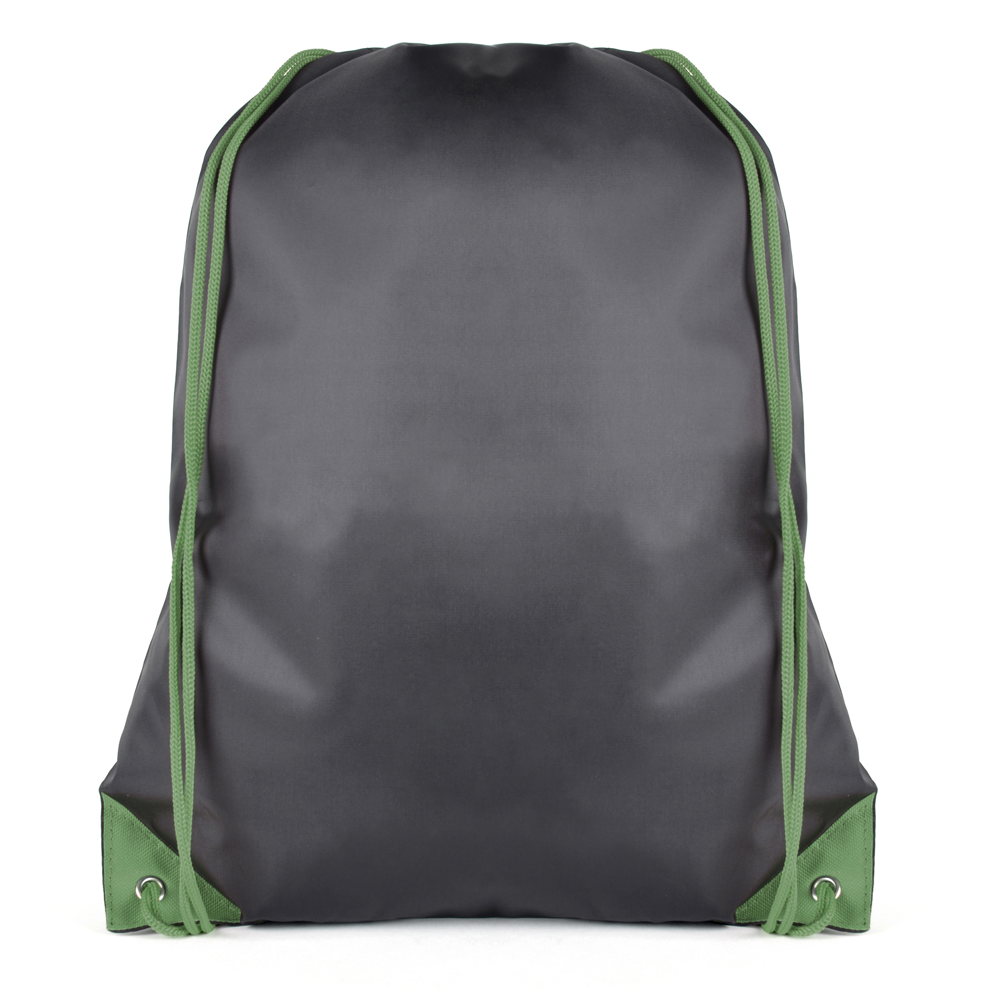 Picture of Black Coloured Trim Pegasus Drawstring Bag