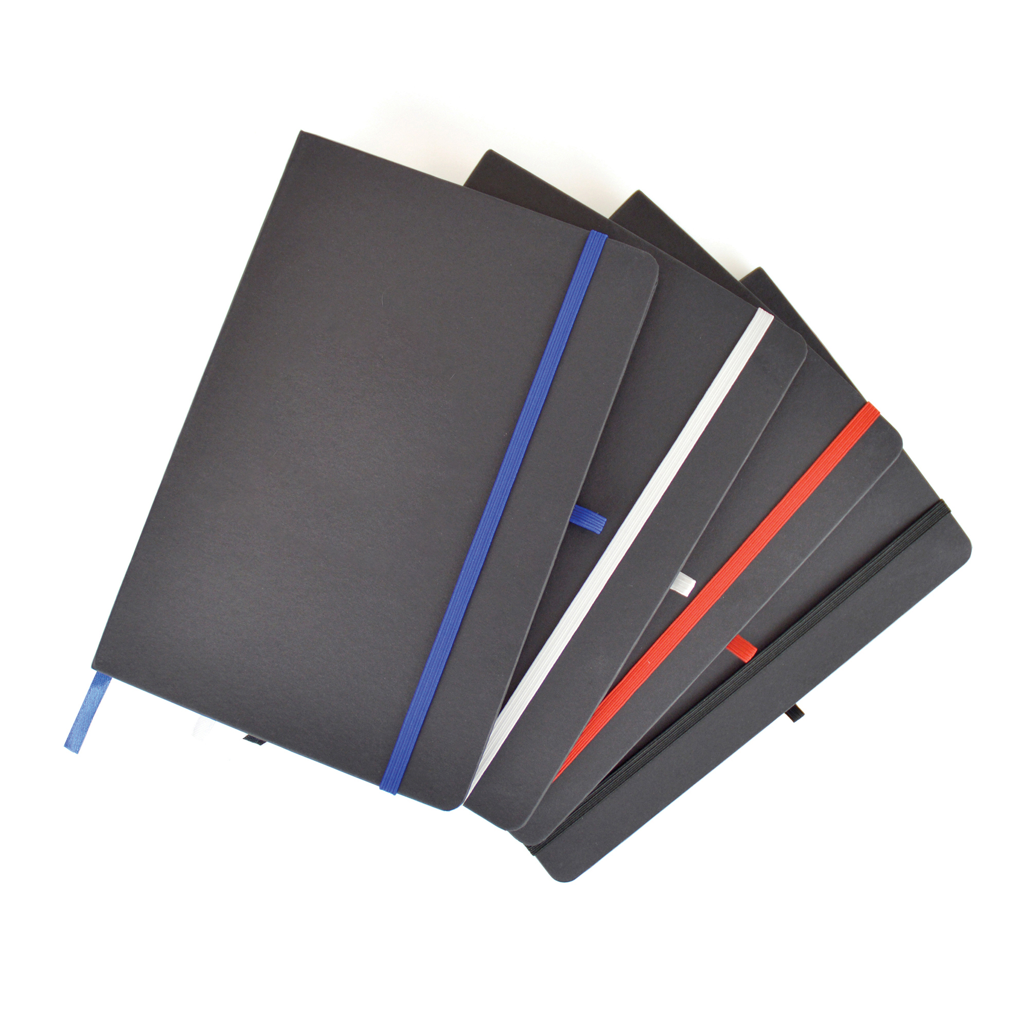 Picture of A5 Black Nebraska Recycled Notebook
