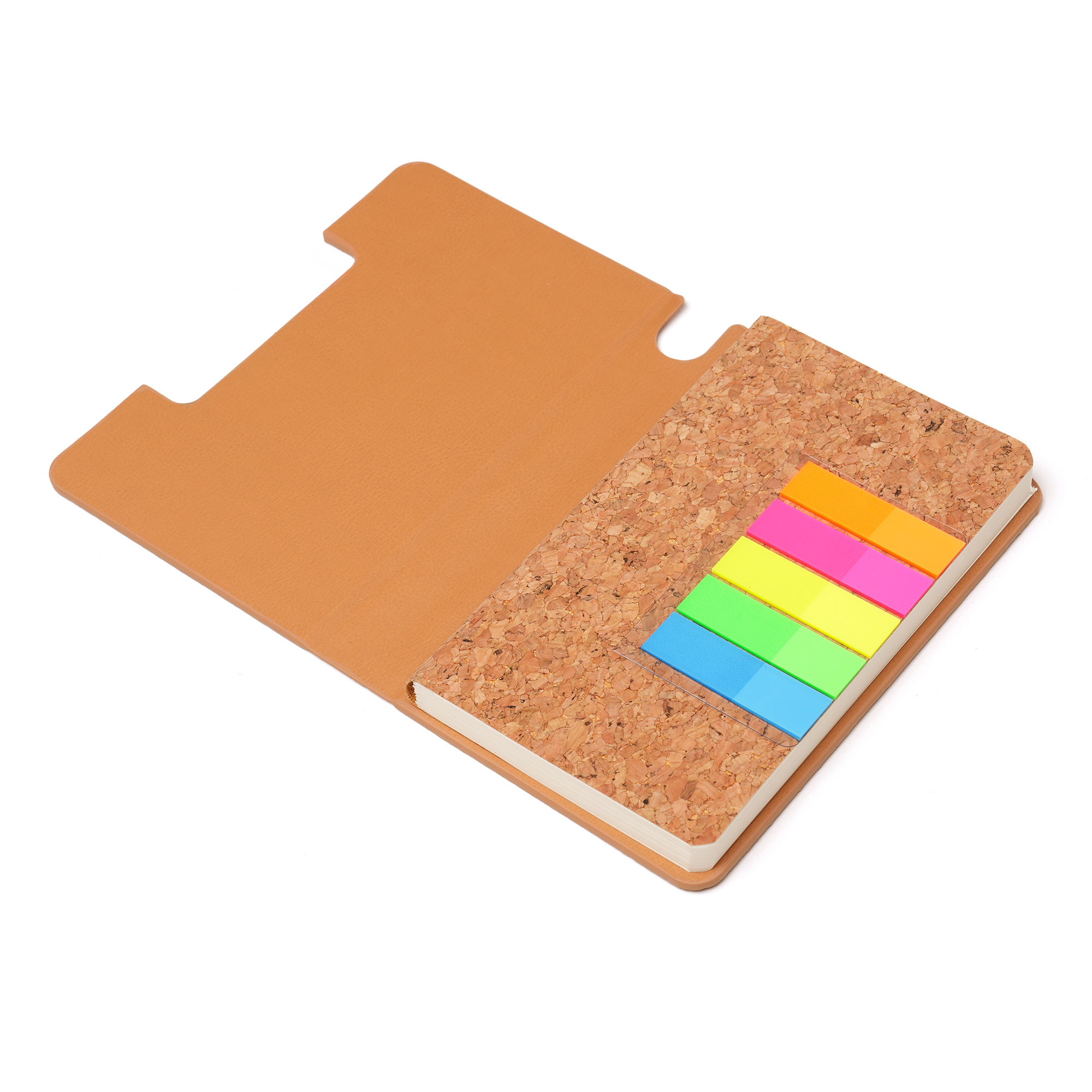 Picture of Cortez Cork Notebook with Flags