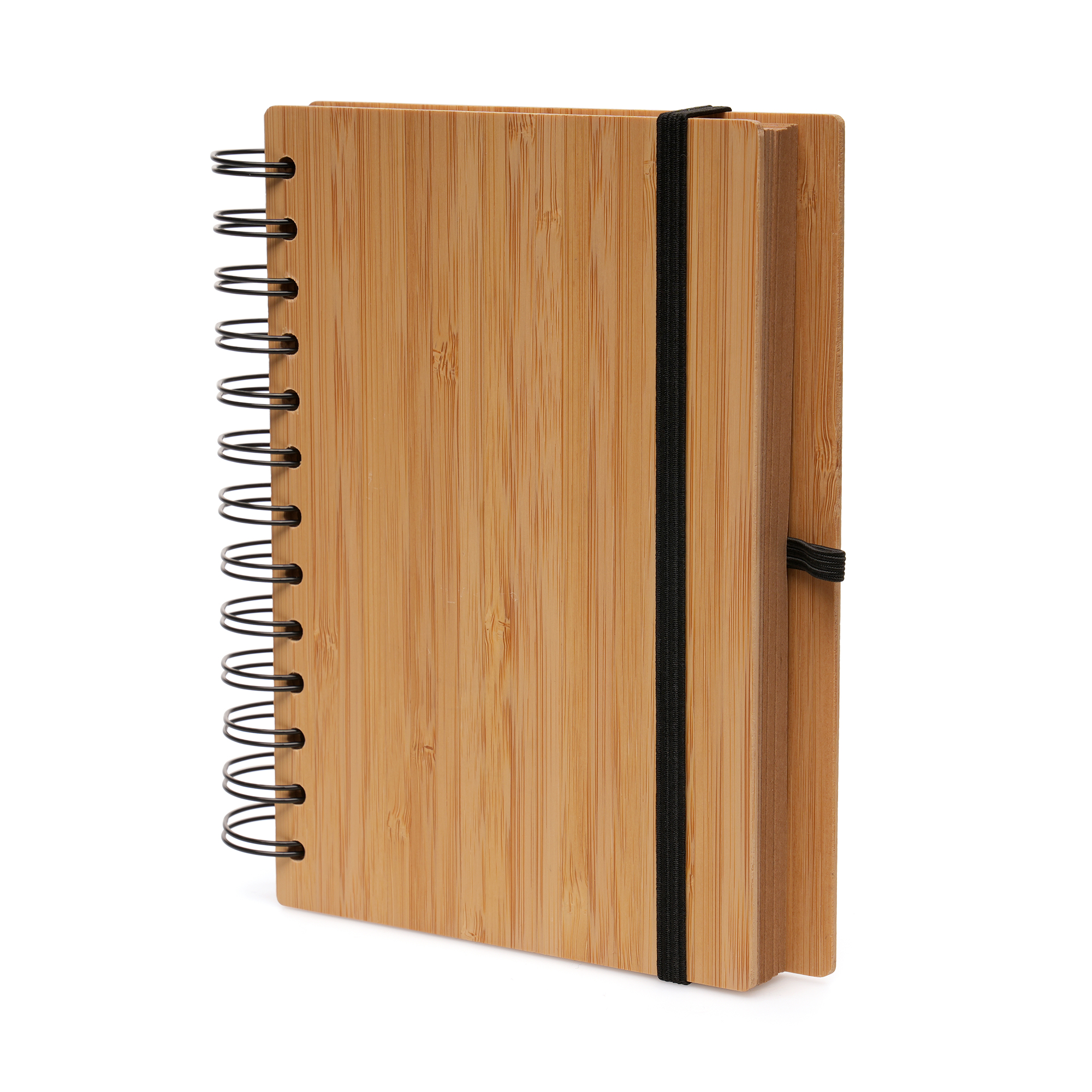 Picture of B6 Spiral Bamboo Notebook