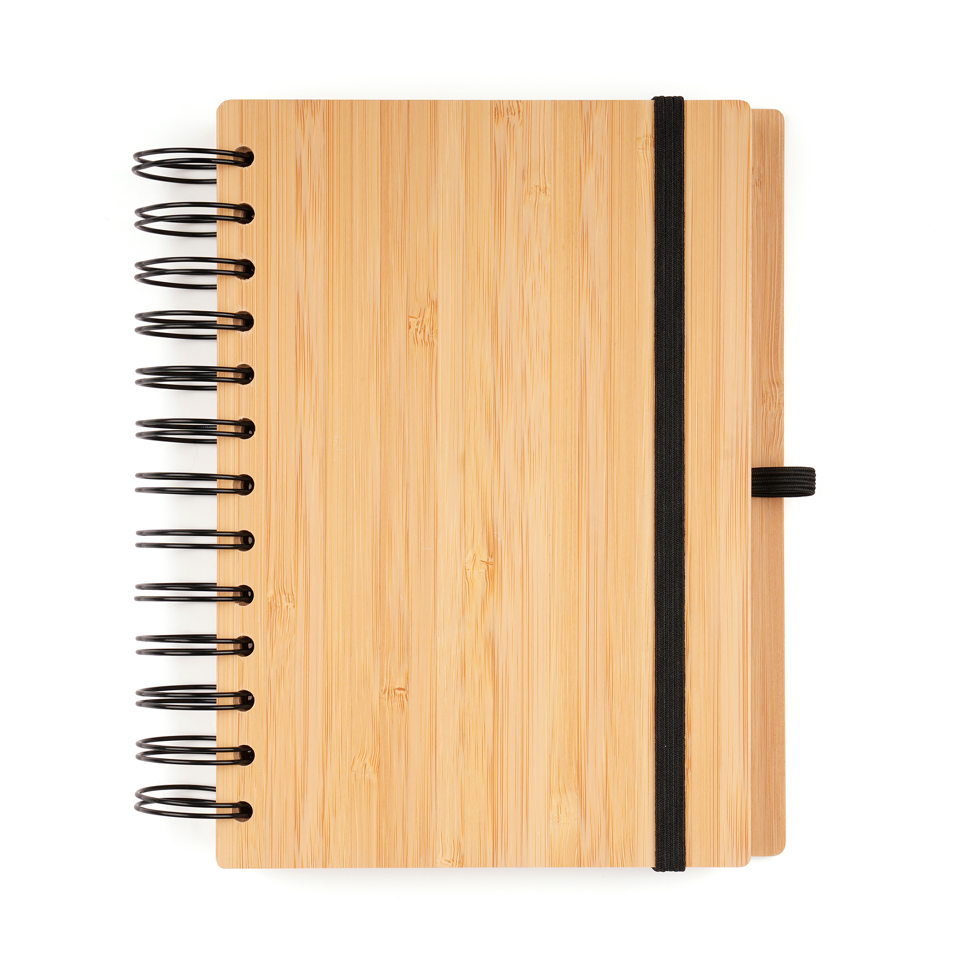 Picture of B6 Spiral Bamboo Notebook