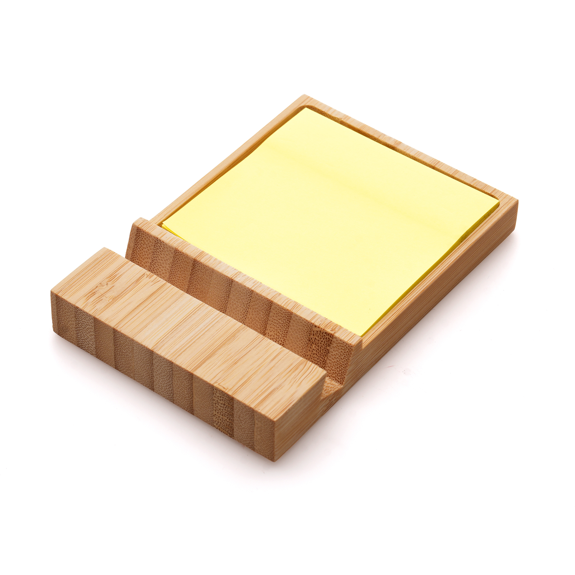 Picture of Promotional Bamboo 2-In-1 Phone Stand