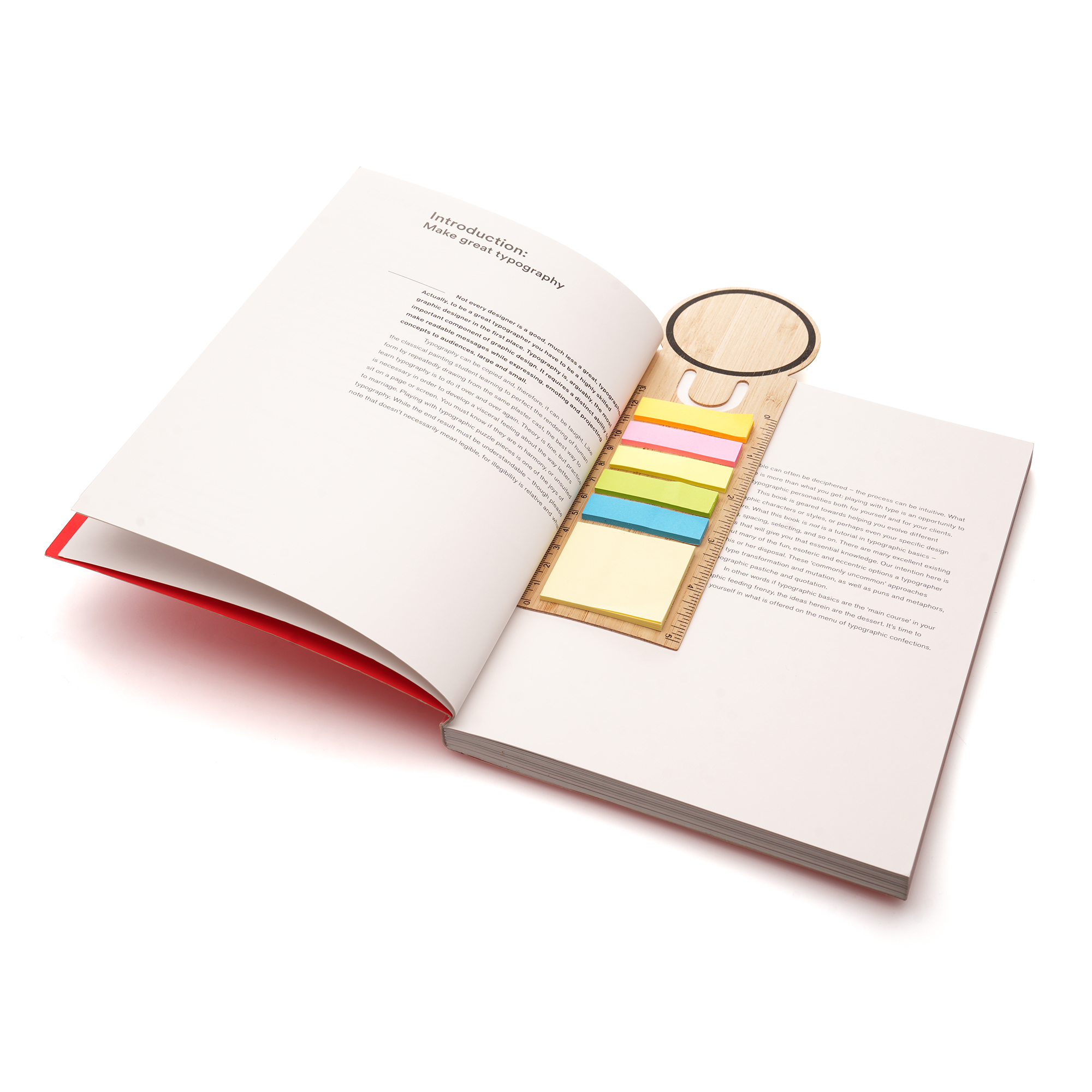 Picture of Bamboo Sticky Note Bookmark