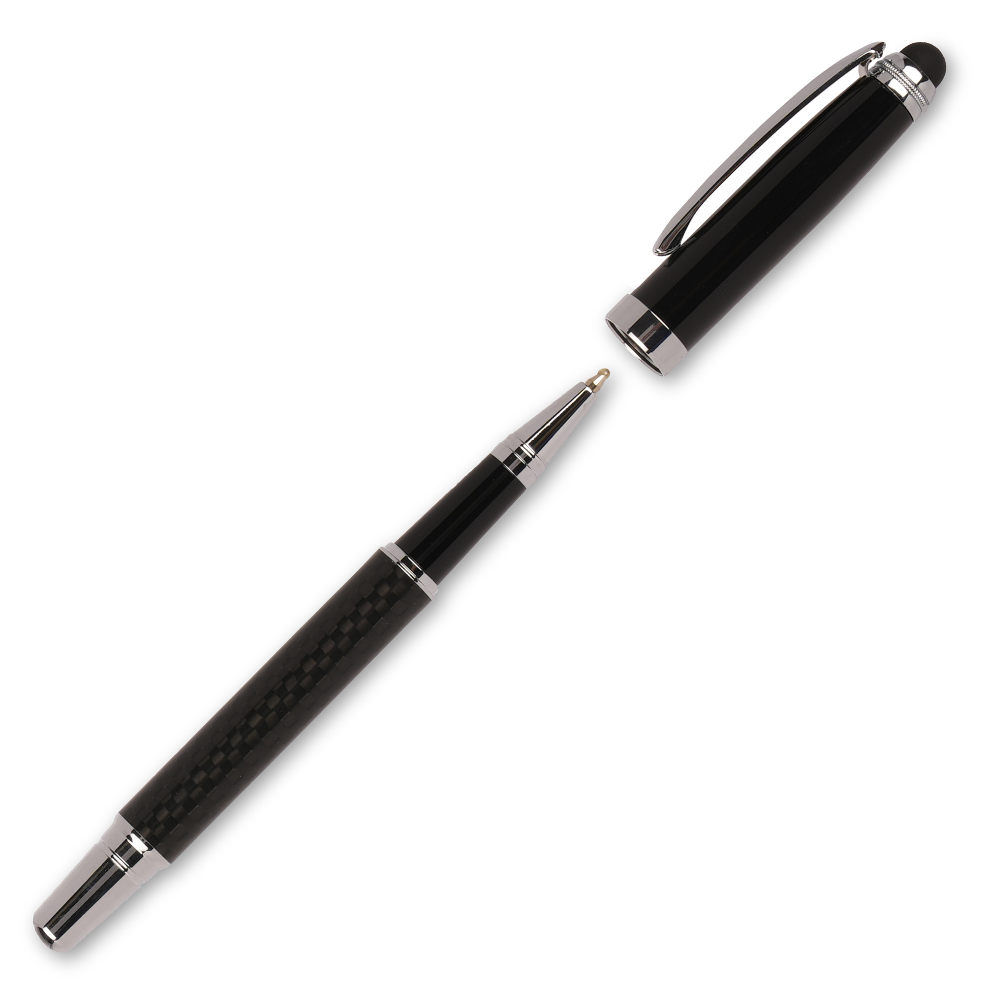 Picture of Carbon Fibre Capped Rollerball Pen