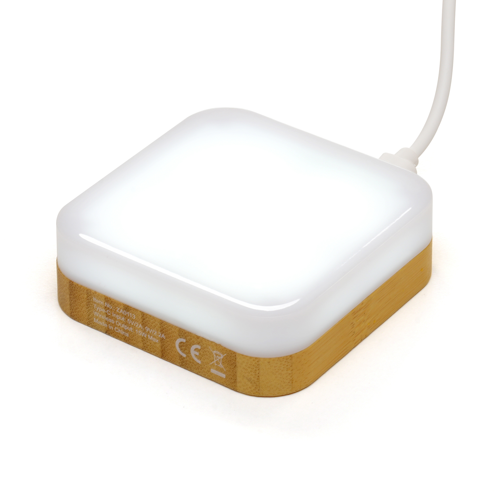 Picture of 15W Bamboo and RABS Wireless Charger