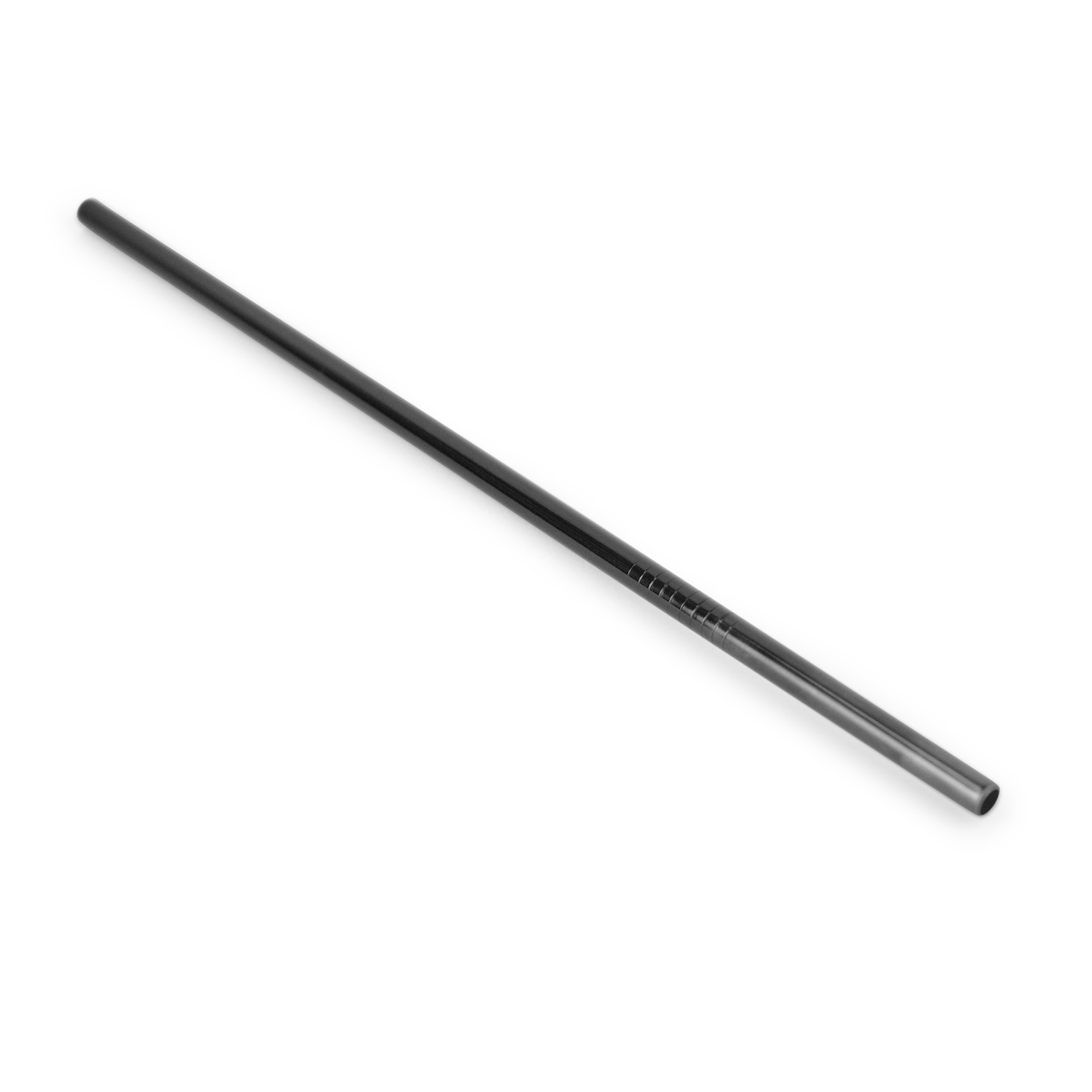 Picture of Uk Stock Black Metal Straw