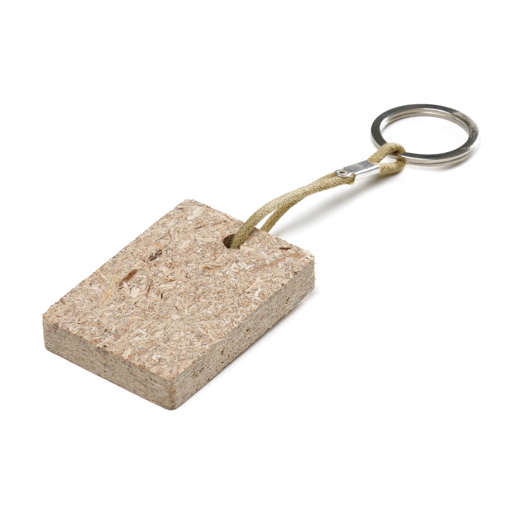 Picture of Rectangle BioHusk Keyring
