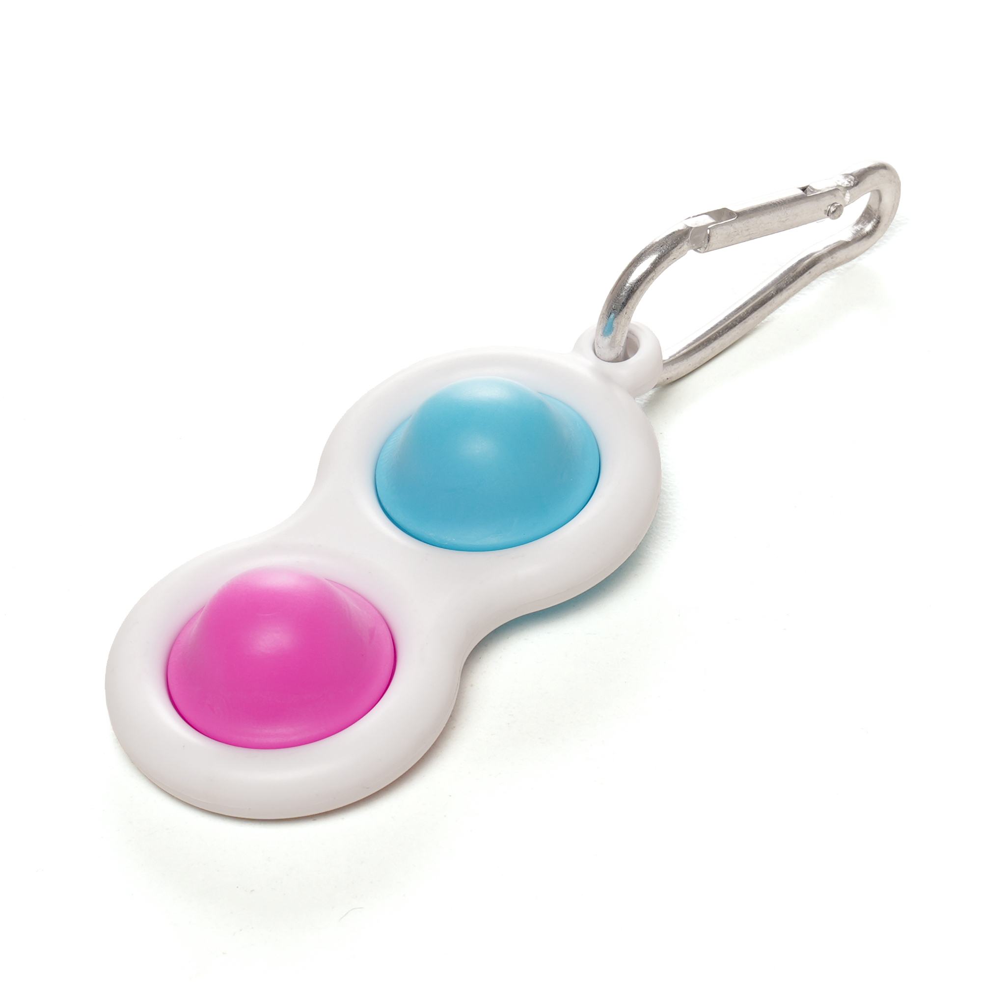 Picture of Seashell Fidget Popper with Carabiner Clip