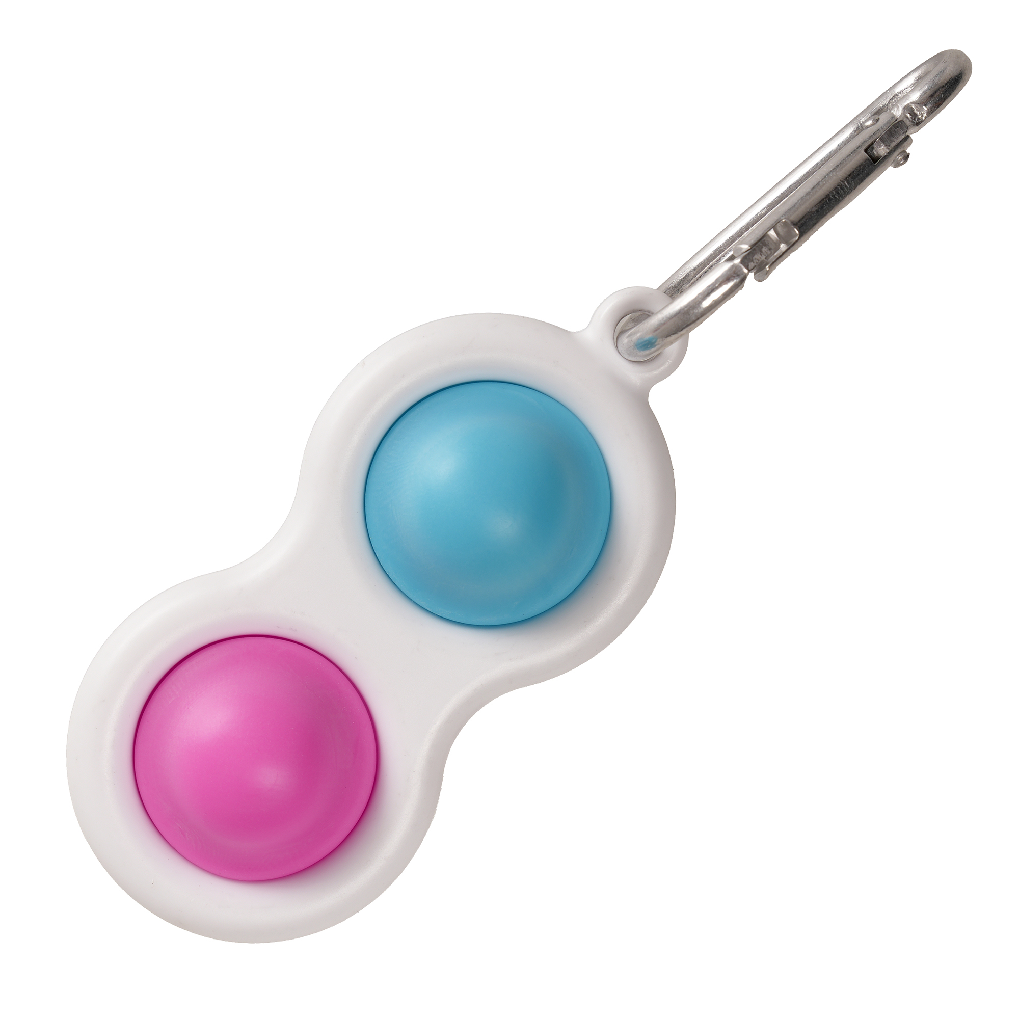 Picture of Seashell Fidget Popper with Carabiner Clip