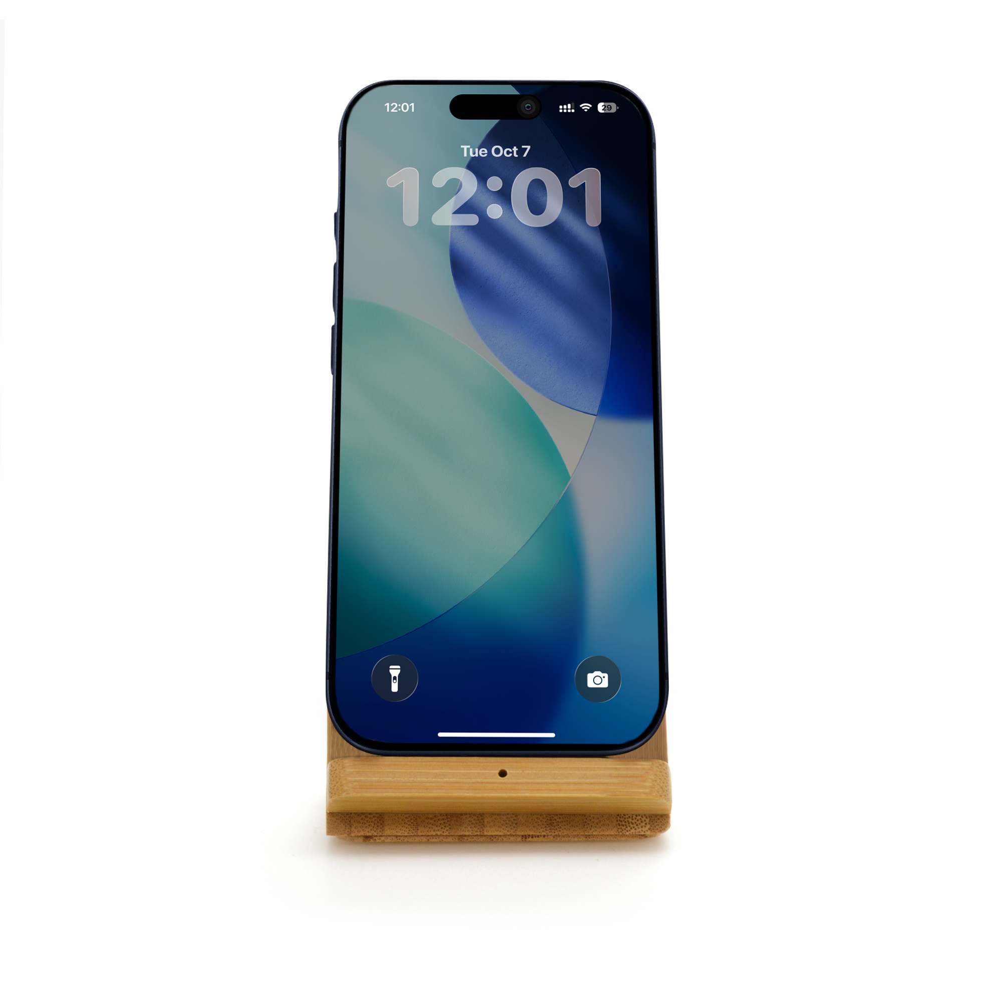 Picture of Wireless Bamboo Charger and Stand