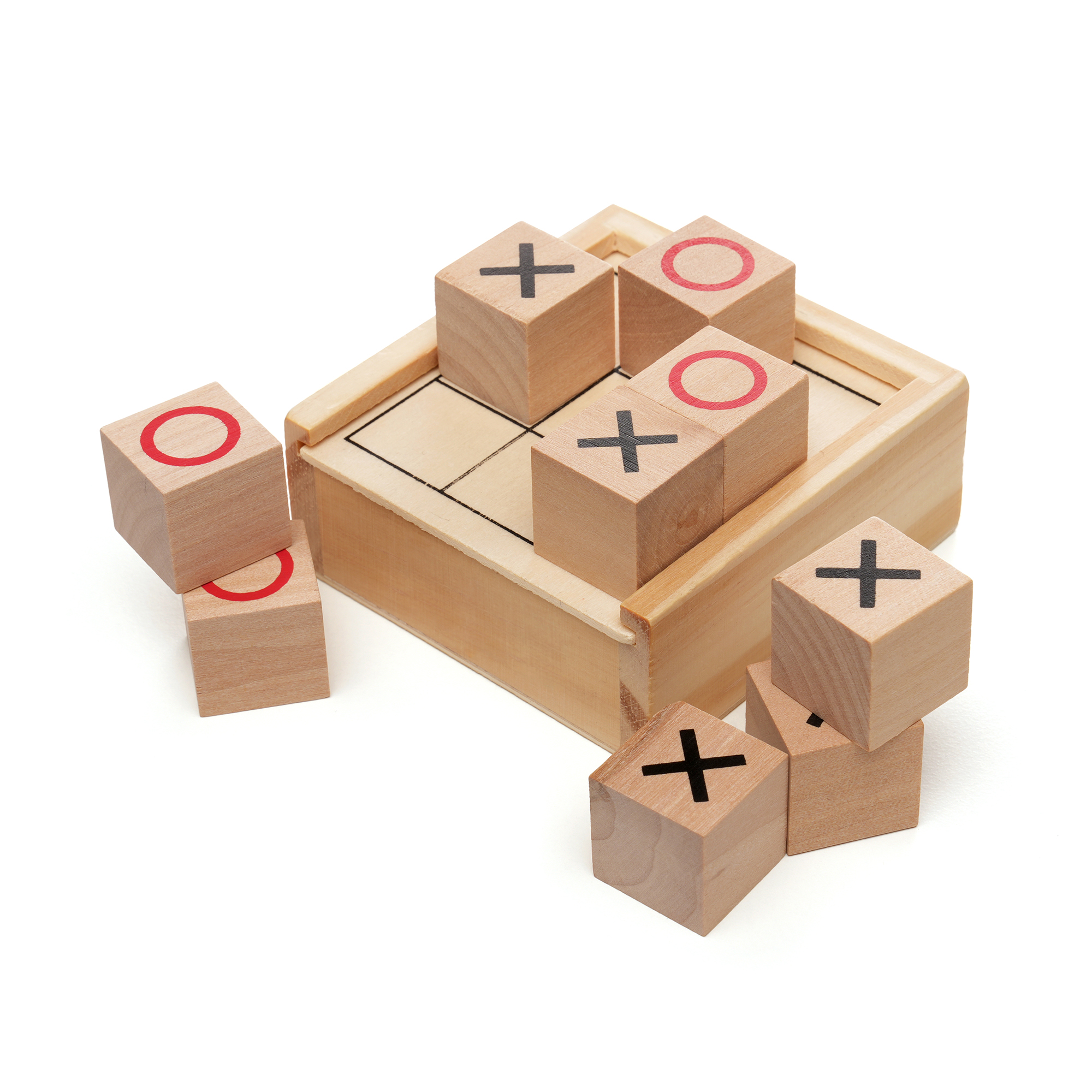 Picture of Wooden Noughts and Crosses Set