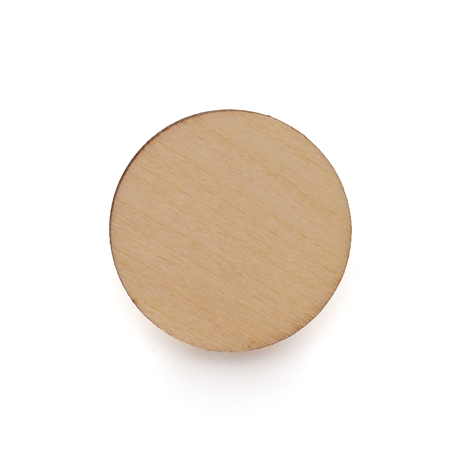 Picture of Small Round Wooden Badge