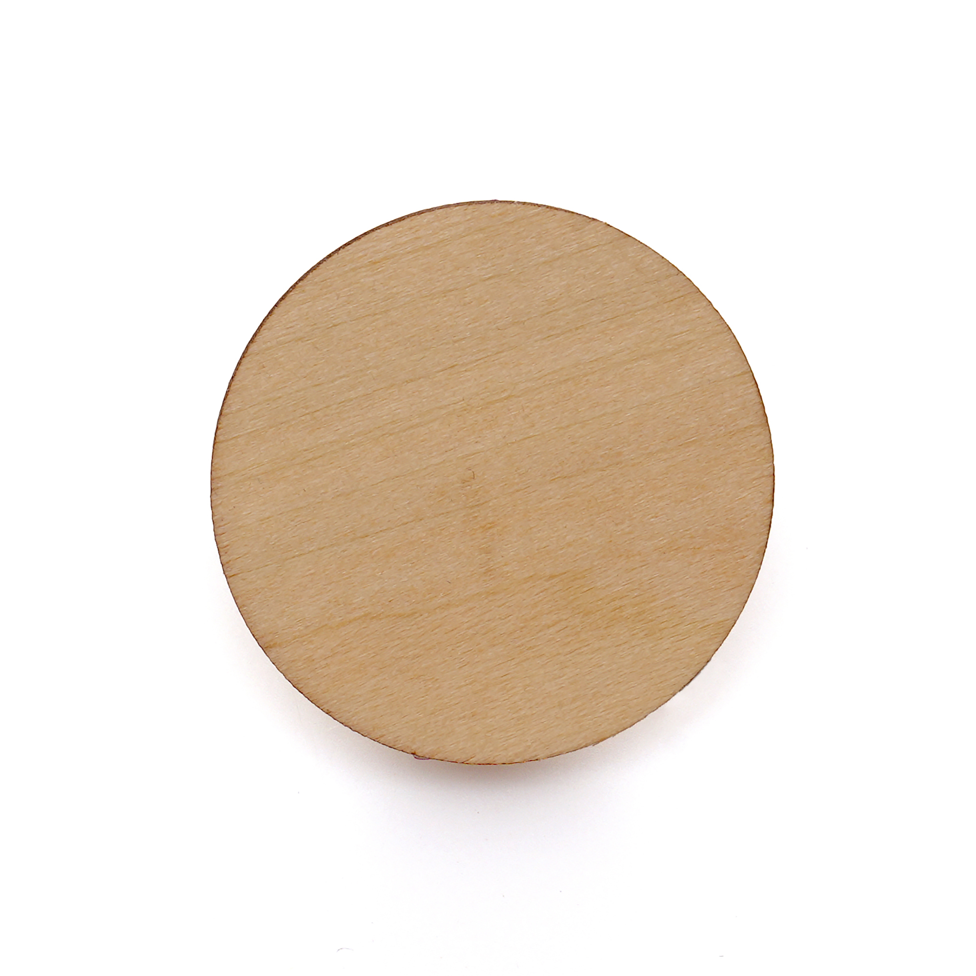 Picture of Medium Round Wooden Badge