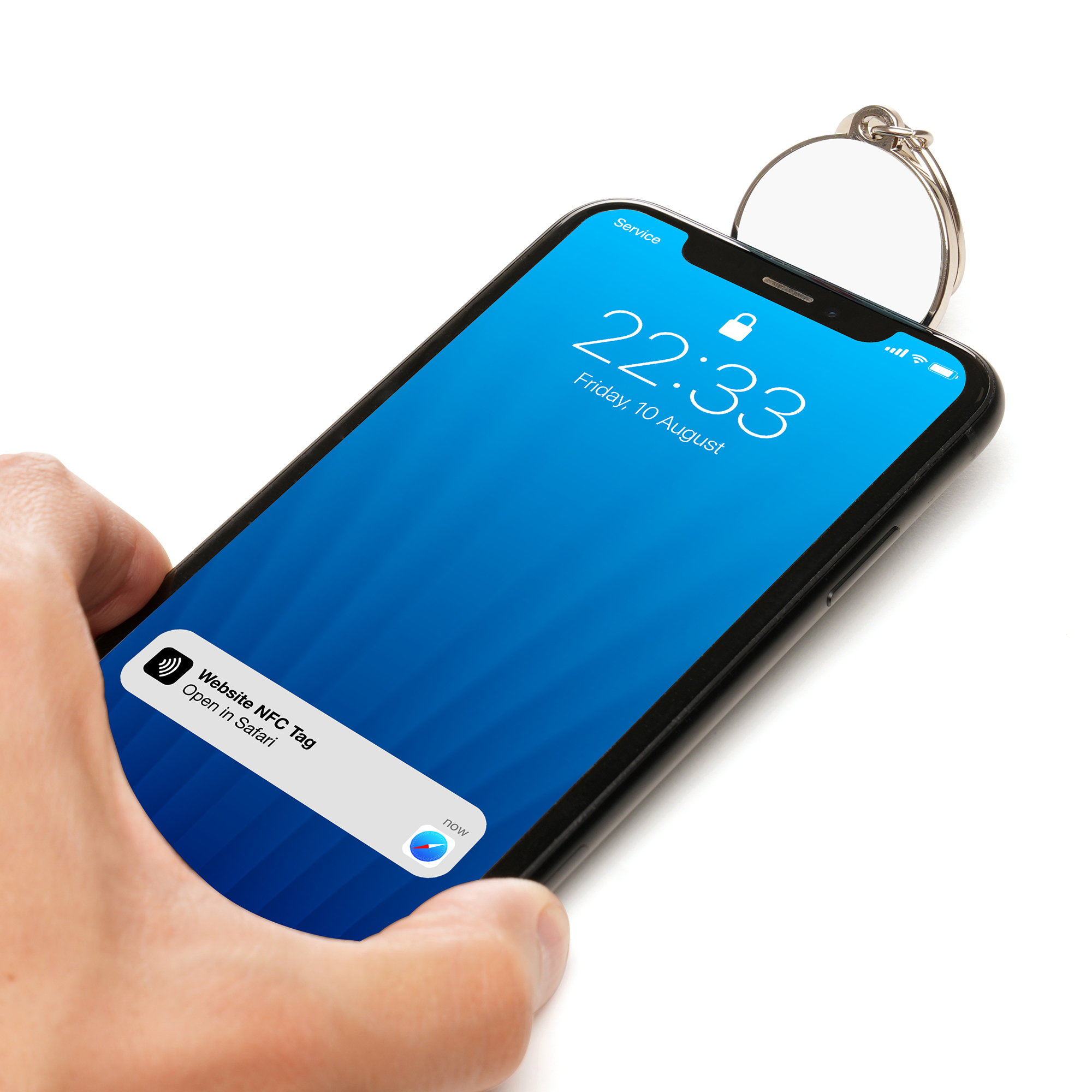 Picture of Round NFC Keyring