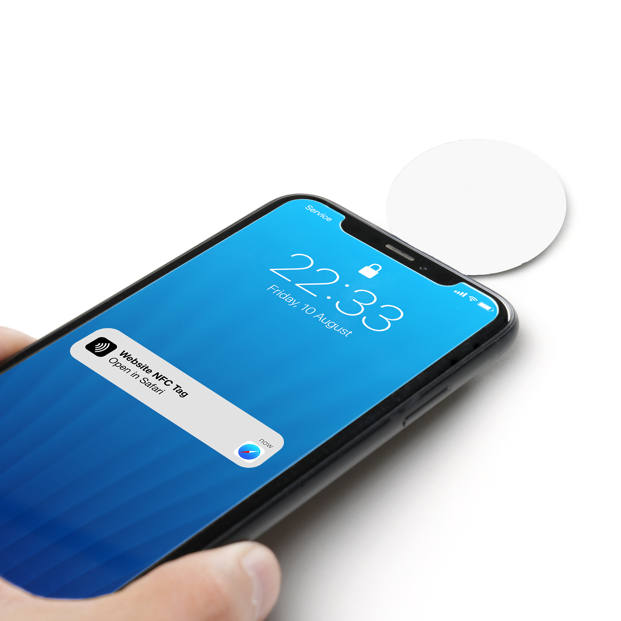 Picture of NFC Metal Button Badge
