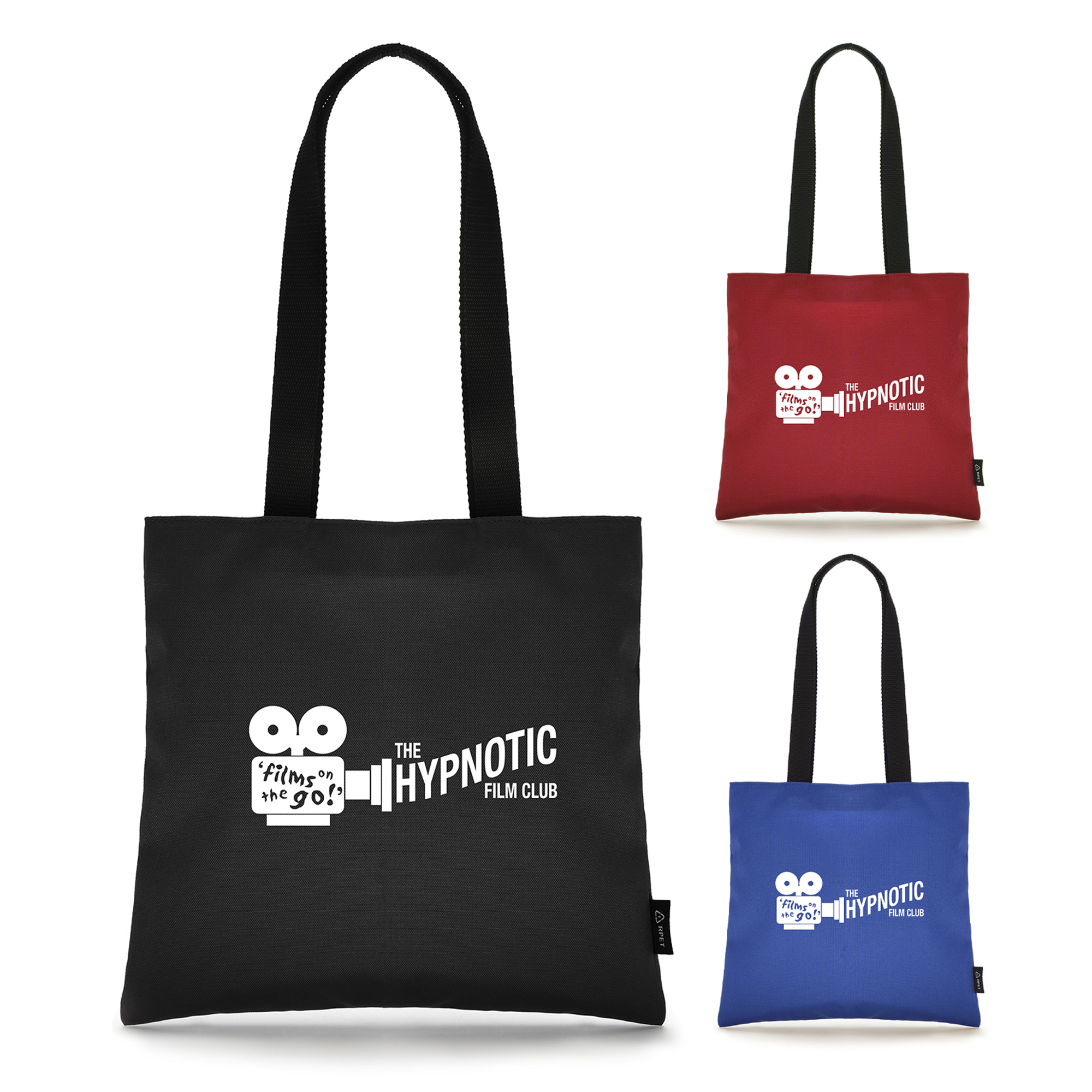 THENLON RECYCLED 600D RPET SHOPPER BAG