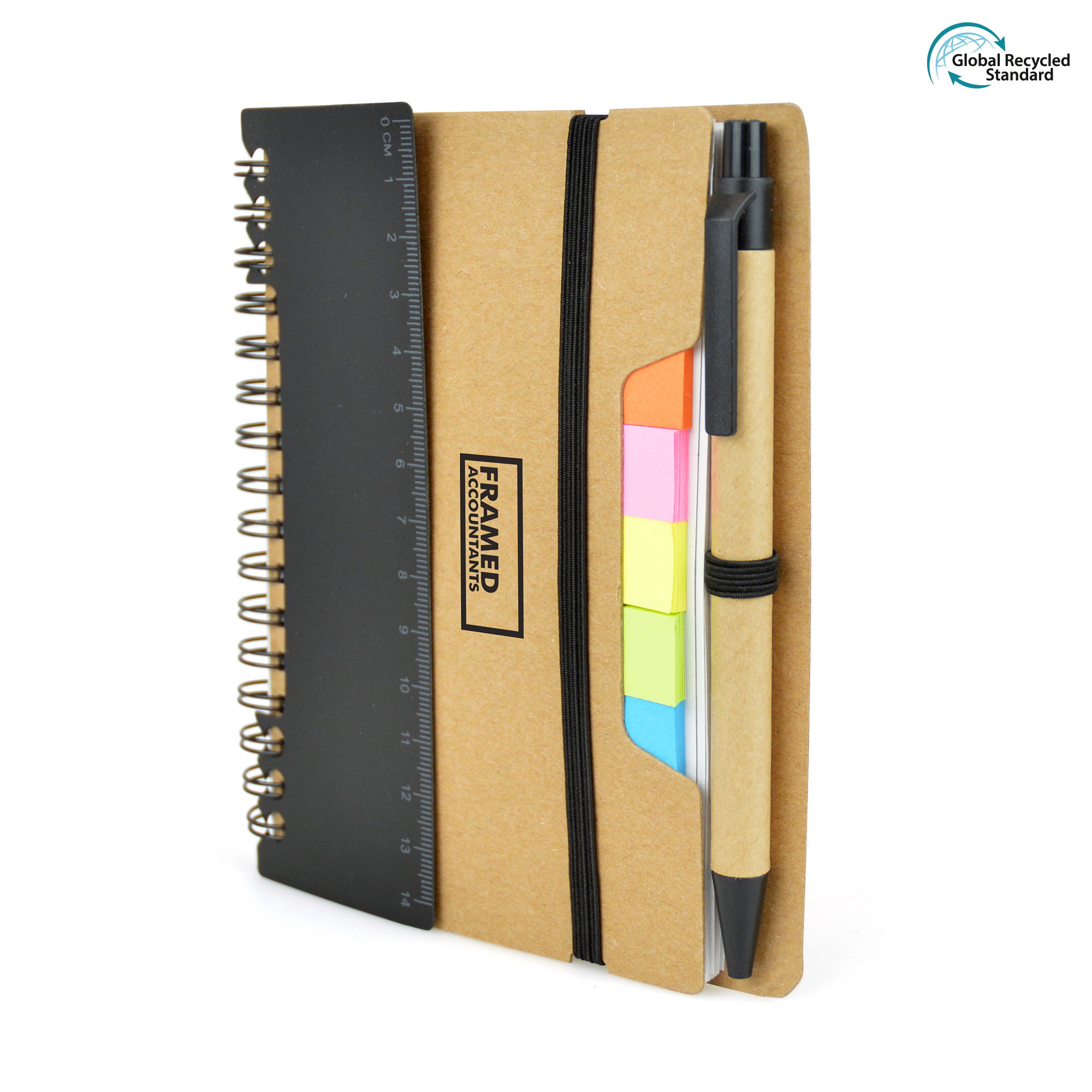 3 In 1 Natural Notebook