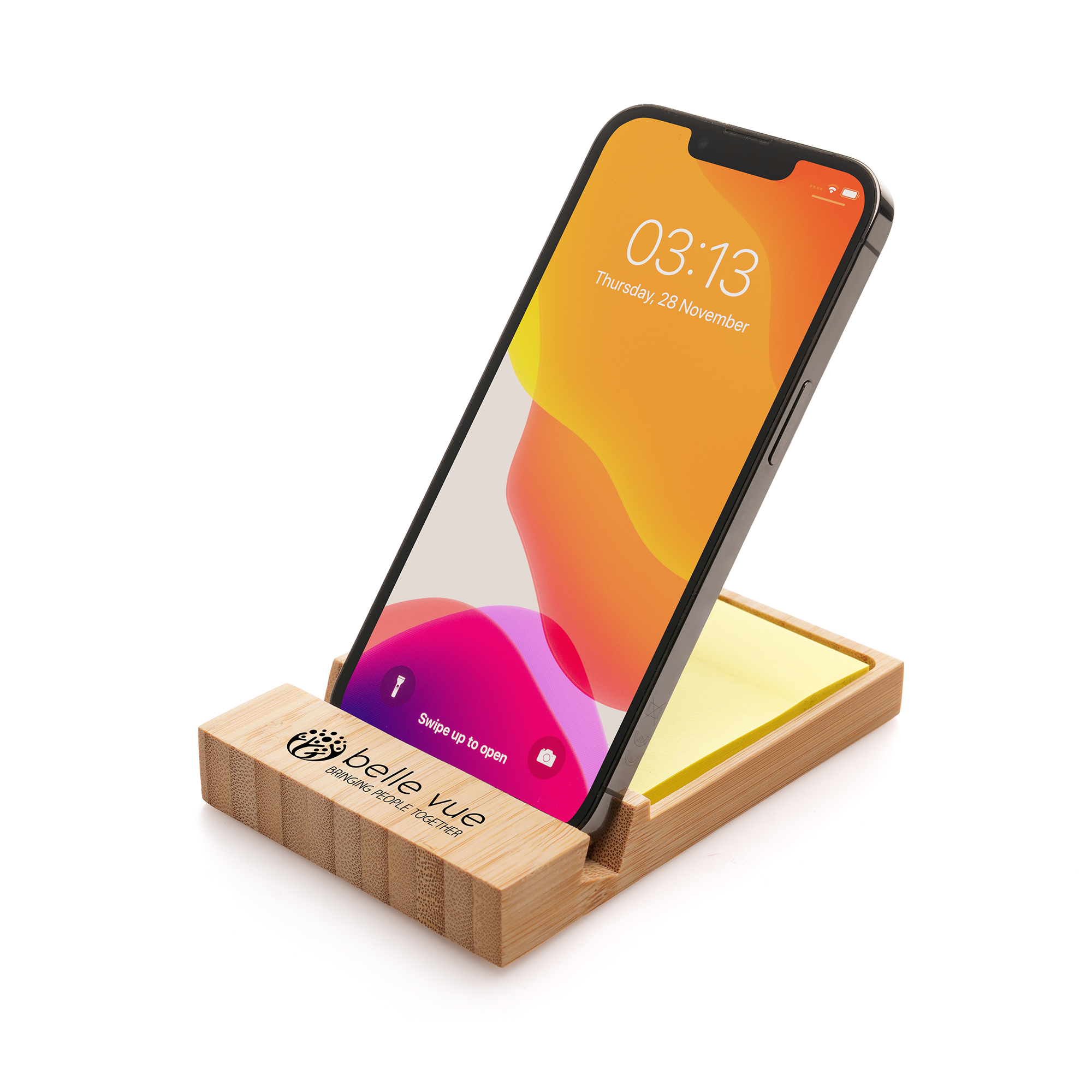 Bamboo 2-in-1 Phone Stand