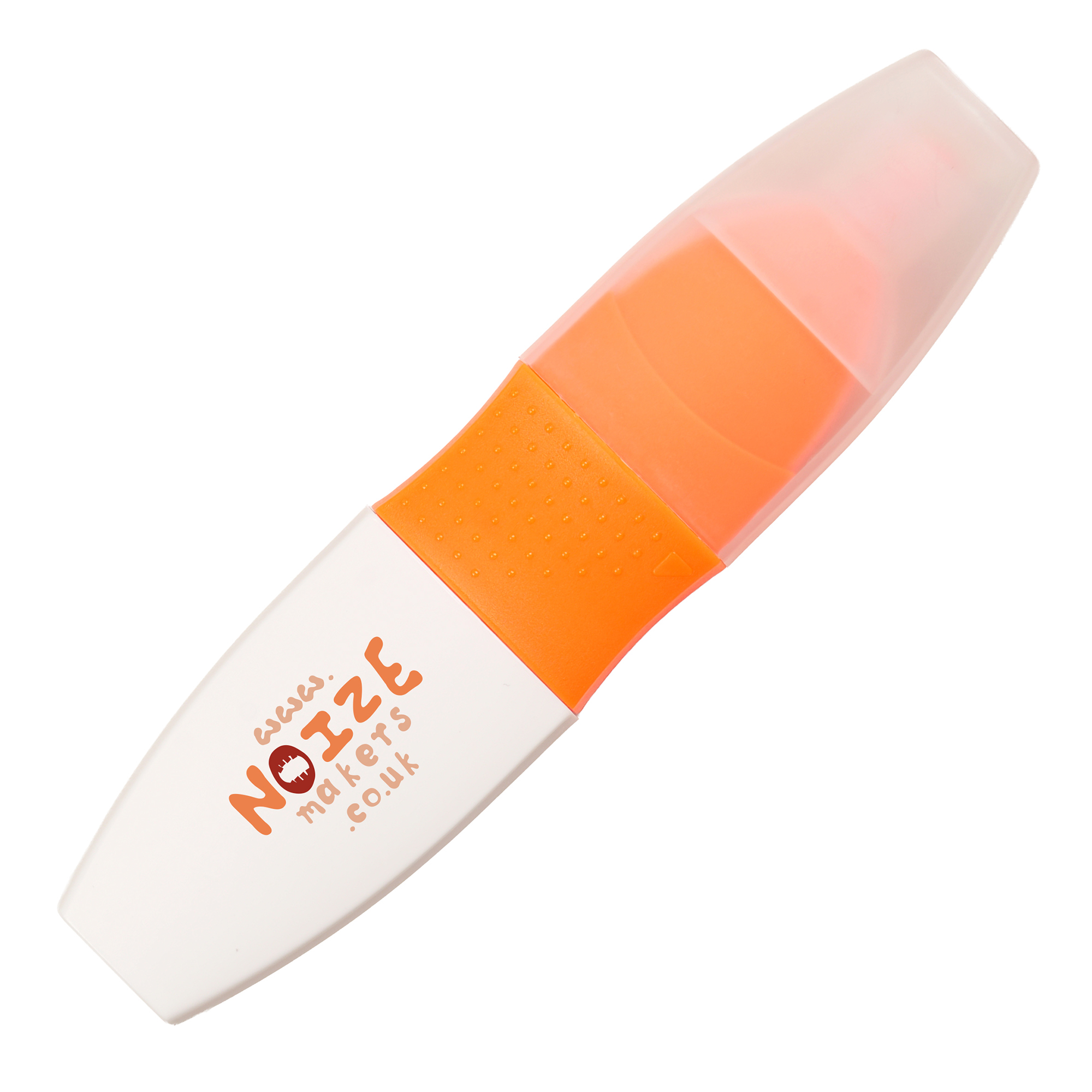 White Neon Flat Capped Highlighter