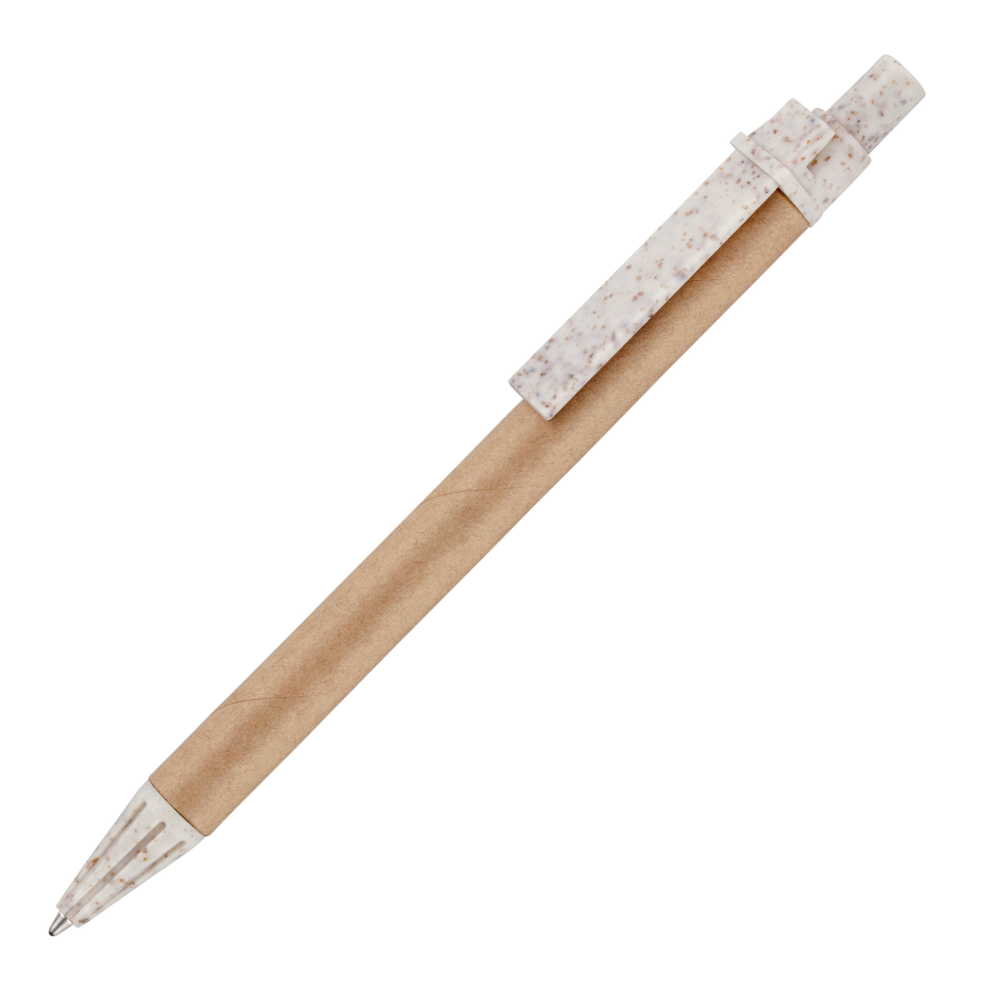 Jura Card Promotional Ball Pen With Wheat Trim