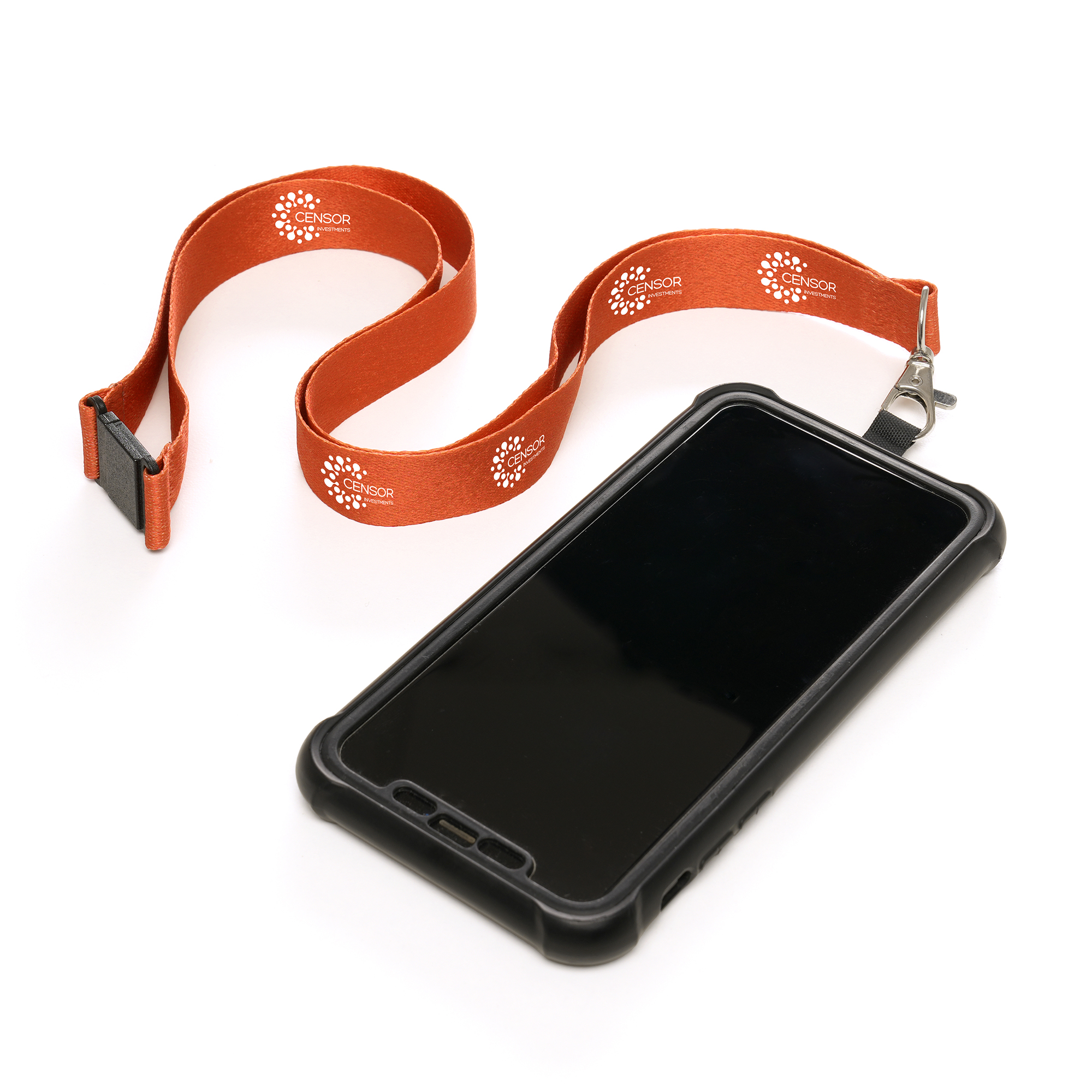 Picture of Made in Britain Lanyard with Mobile Phone Attachment