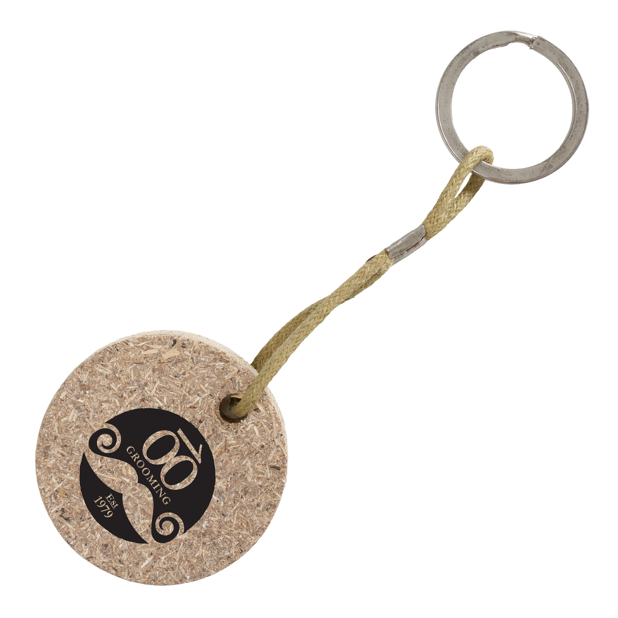 Picture of Round BioHusk Keyring