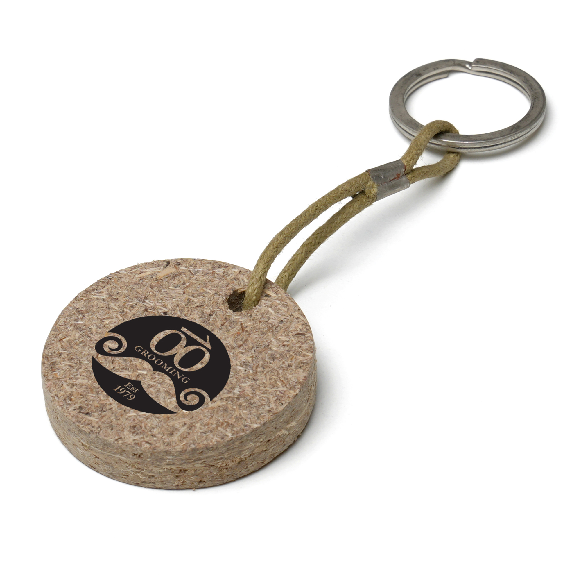 Picture of Round BioHusk Keyring