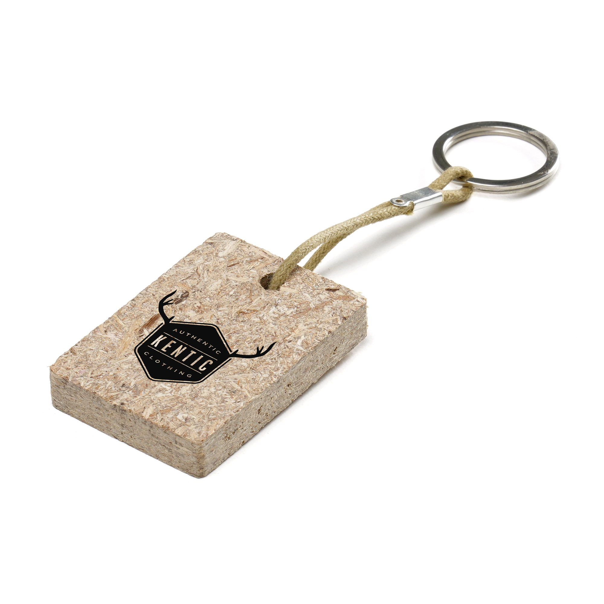 Picture of Rectangle BioHusk Keyring