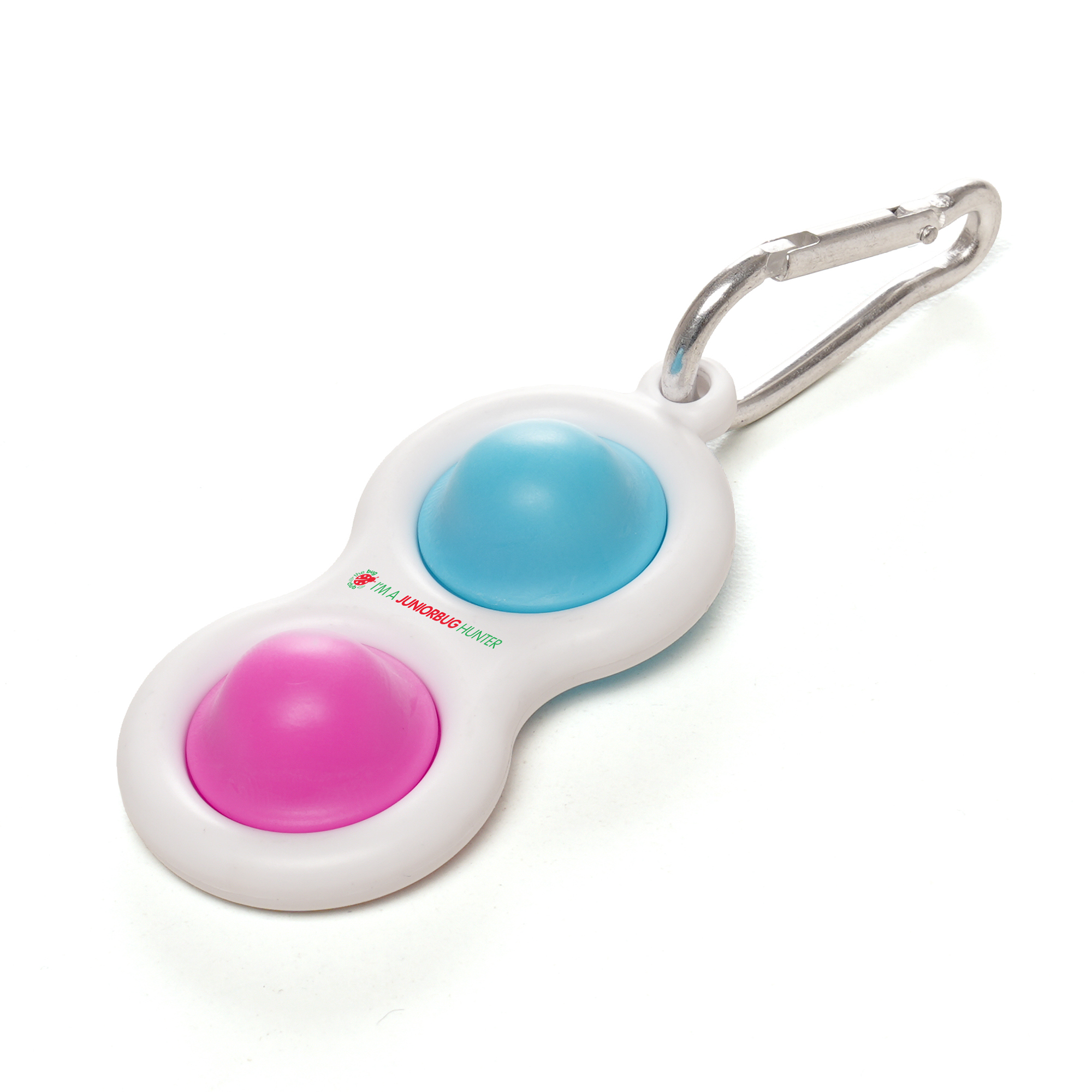 Picture of Seashell Fidget Popper with Carabiner Clip