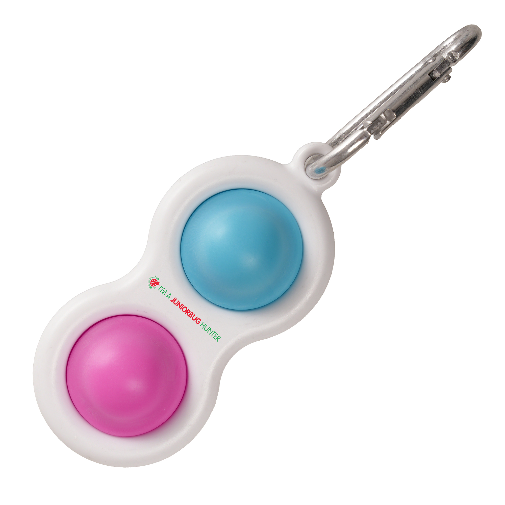 Picture of Seashell Fidget Popper with Carabiner Clip